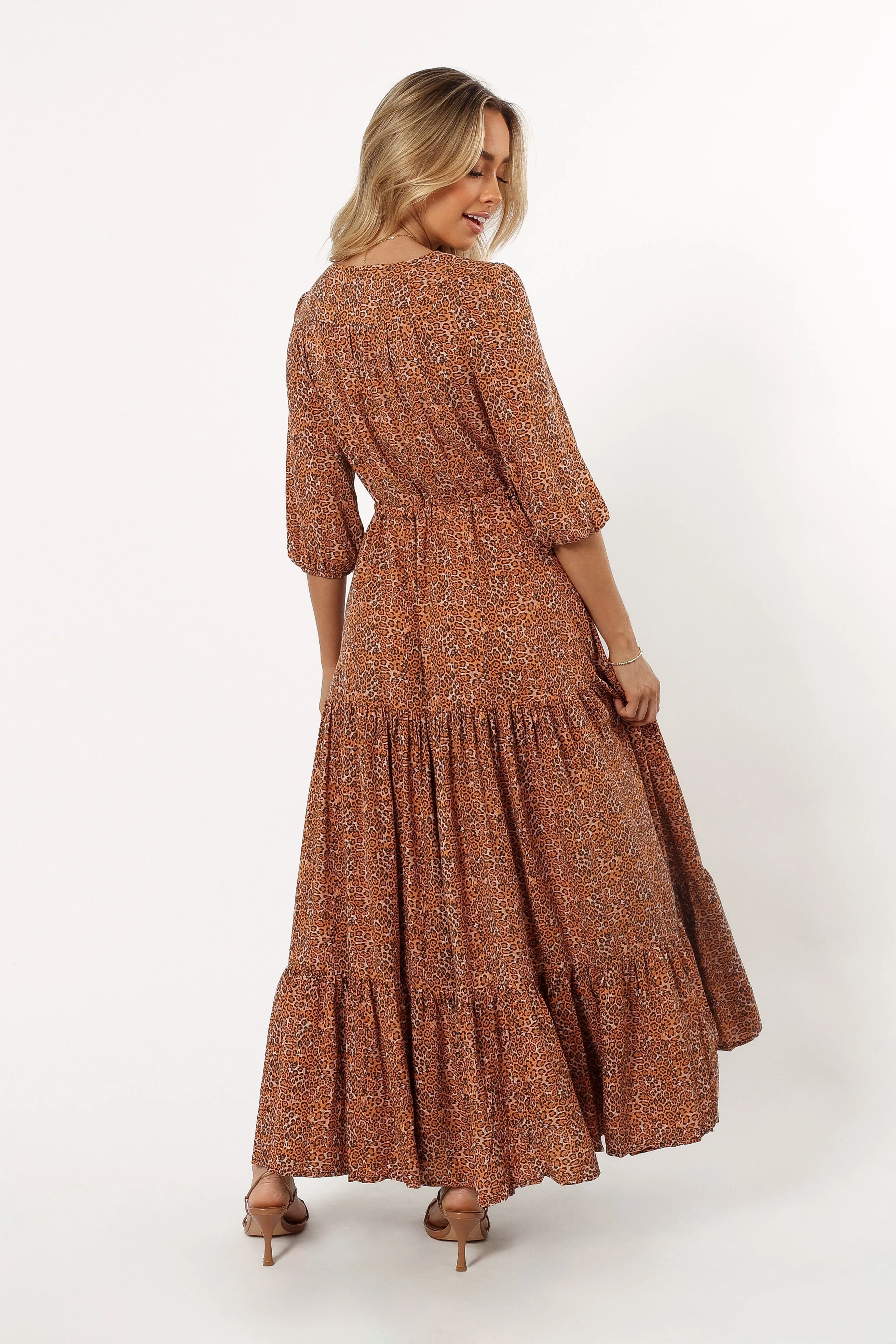 Kelda Dress - Leopard Print sold by Petal & Pup product image thumbnail 4