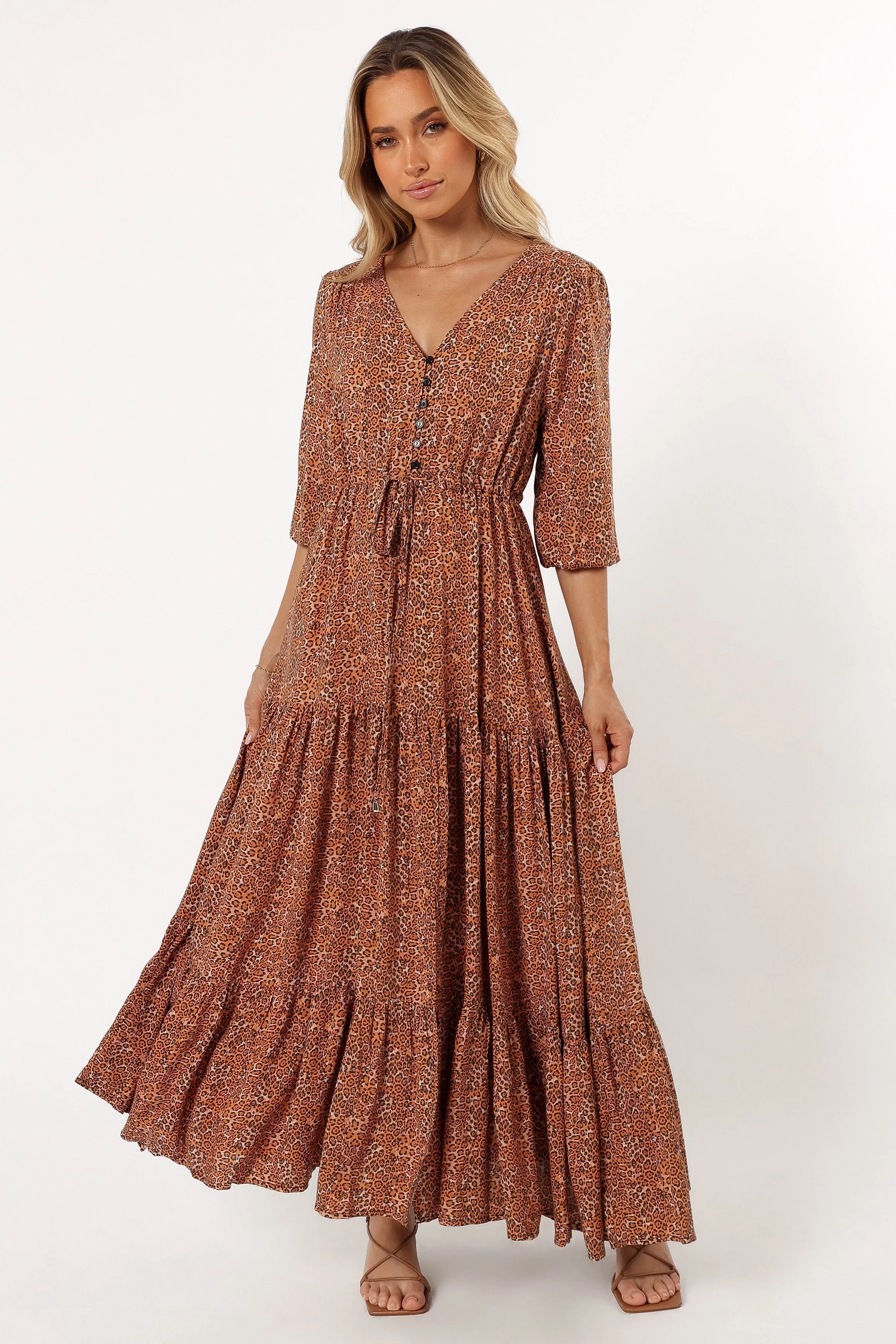 Kelda Dress - Leopard Print sold by Petal & Pup product image thumbnail 2