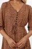 Kelda Dress - Leopard Print sold by Petal & Pup