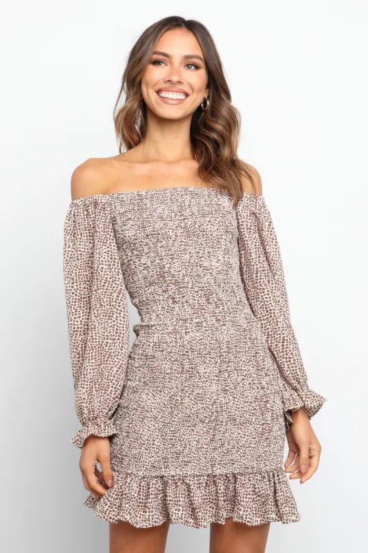 Quonda Dress - Brown sold by Petal & Pup