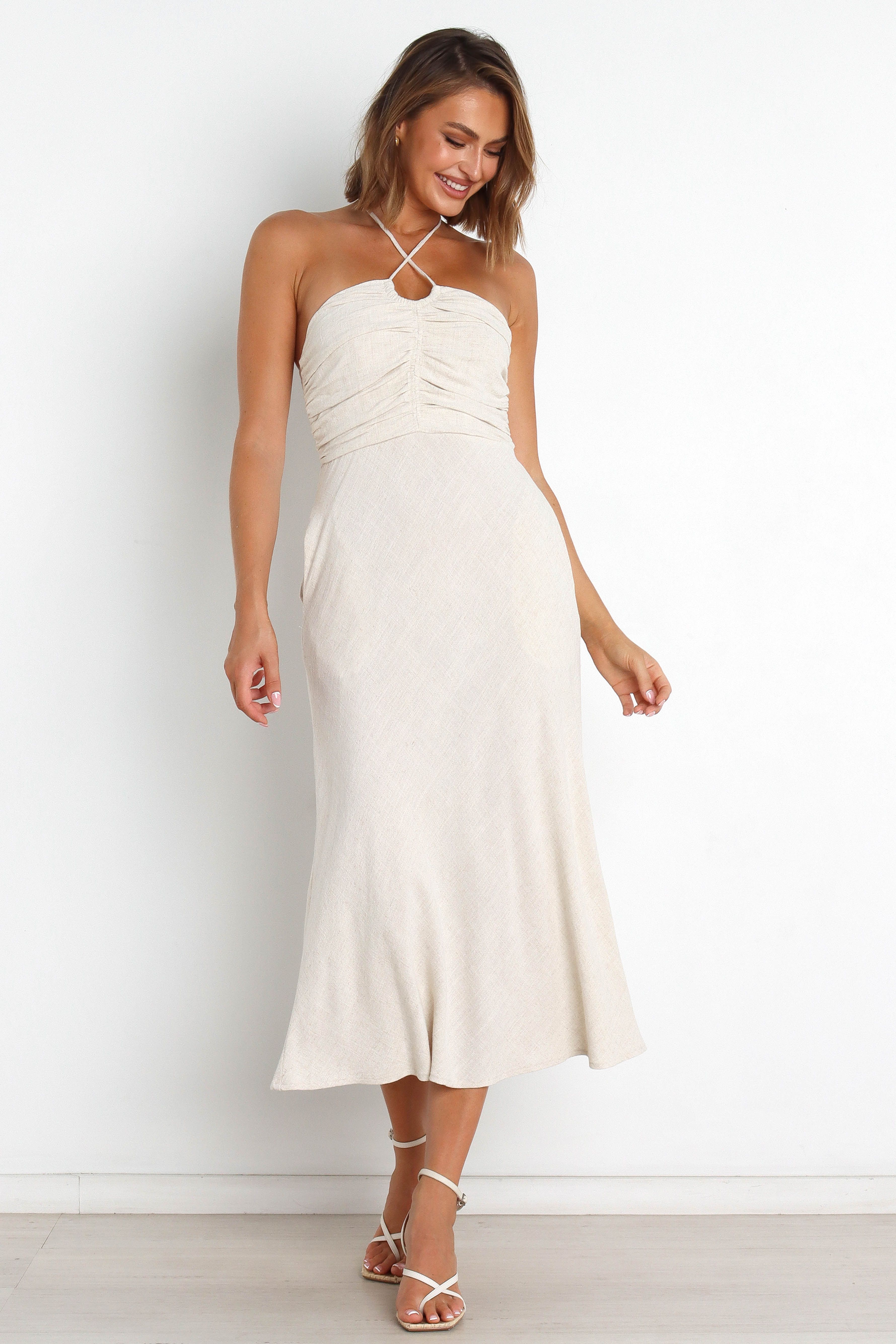 Vista Dress - Beige sold by Petal & Pup product image thumbnail 2