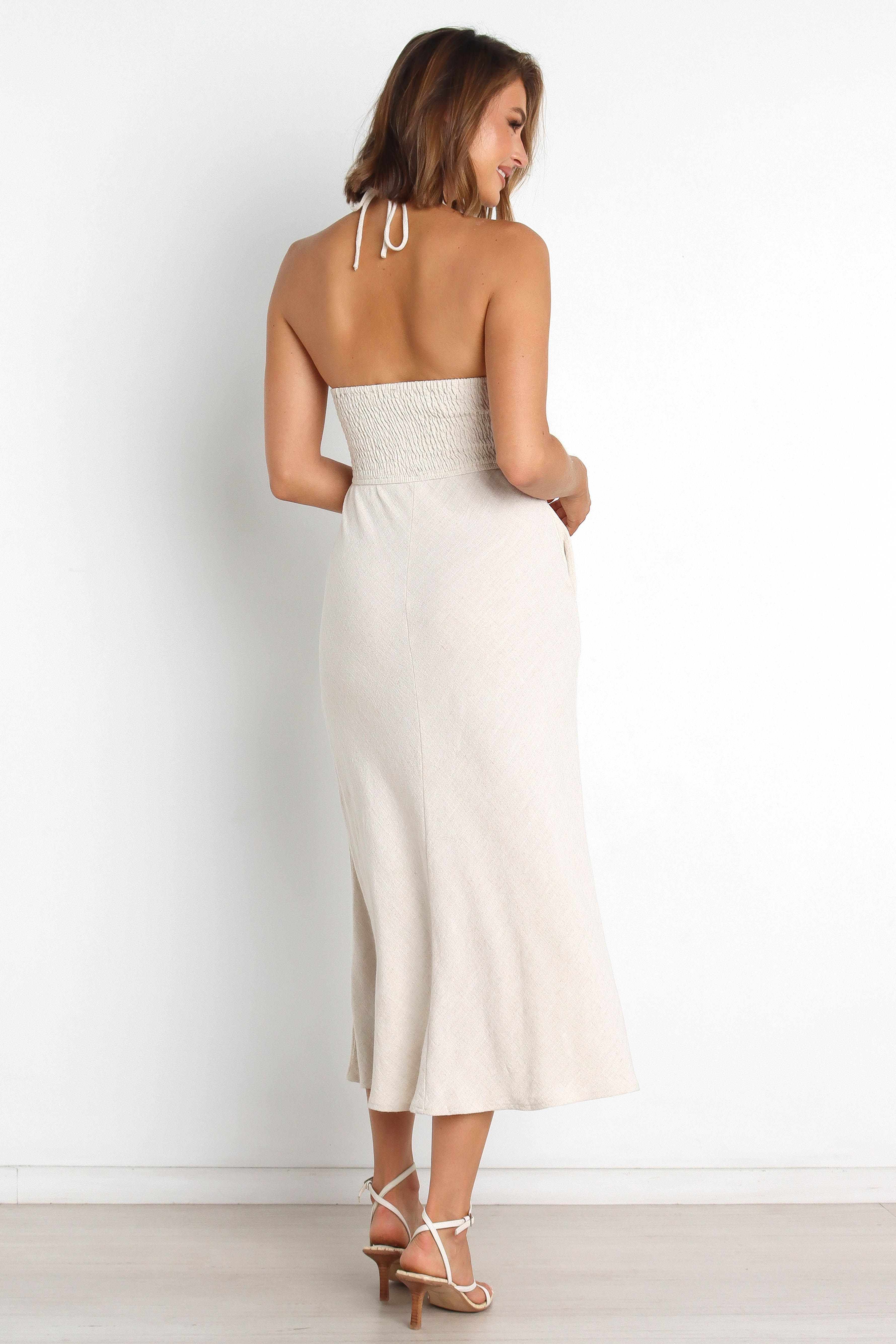 Vista Dress - Beige sold by Petal & Pup product image thumbnail 5