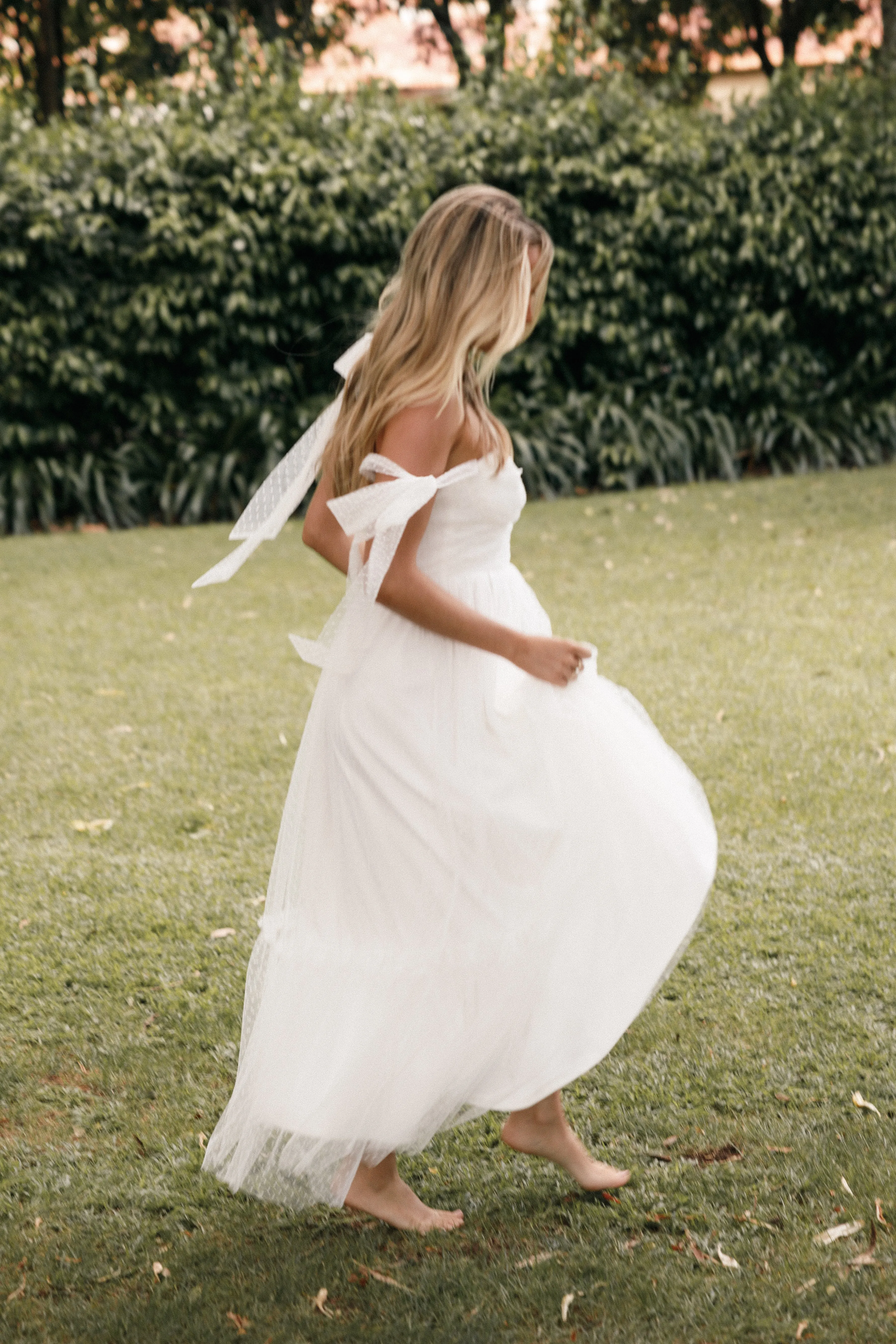 Floret Midi Dress - Off White sold by Petal & Pup product image thumbnail 2
