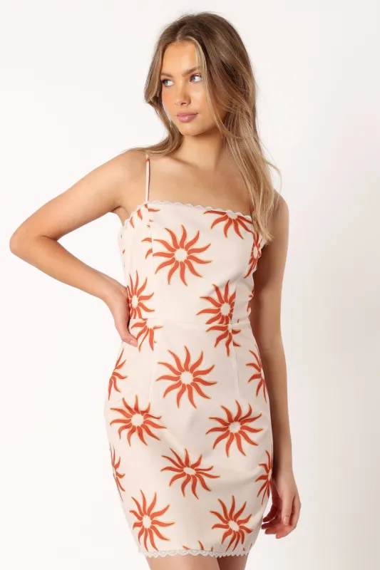 Roland Mini Dress - Soleil sold by Petal & Pup