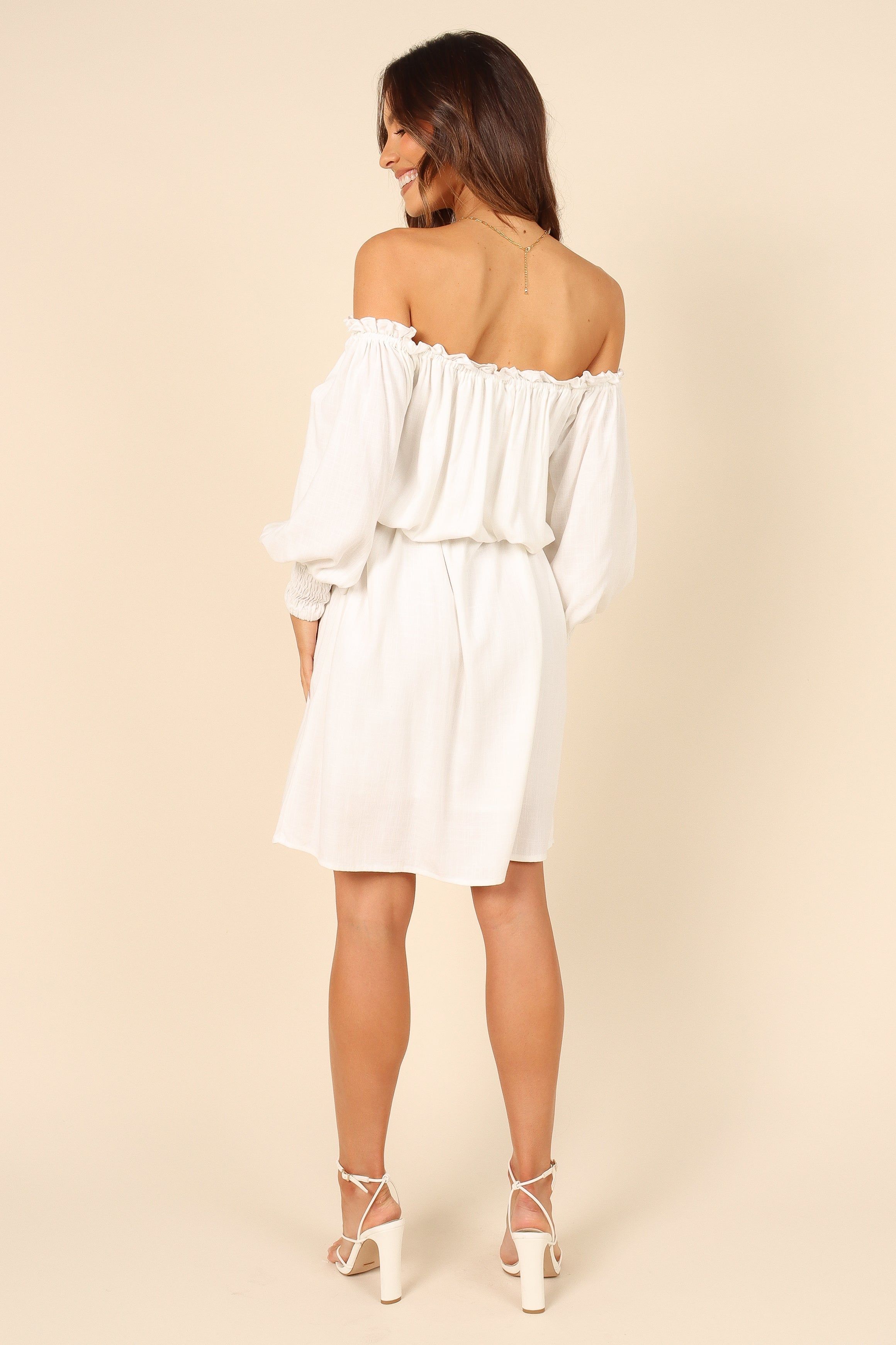 Isabelle Dress - White sold by Petal & Pup product image thumbnail 4