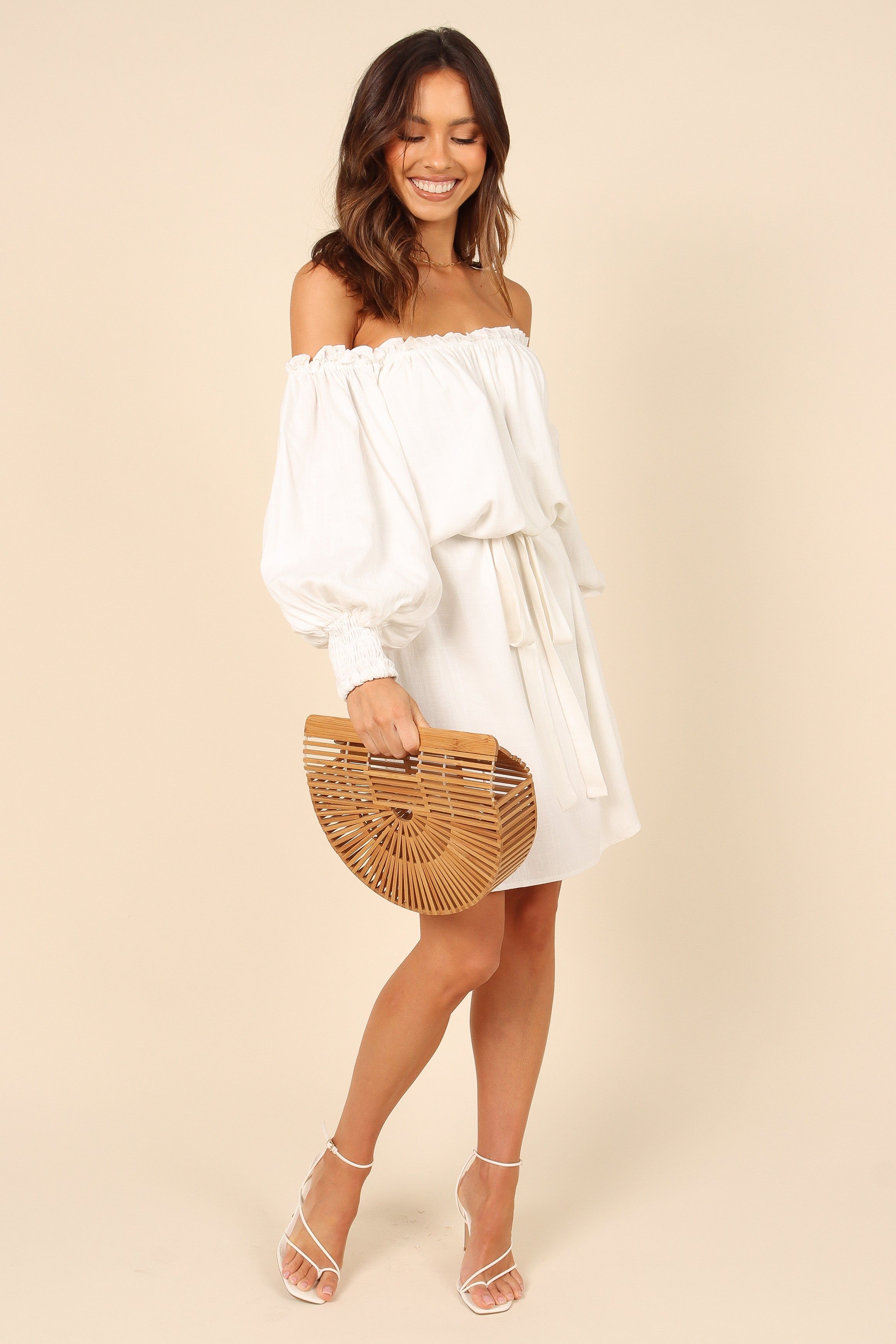 Isabelle Dress - White sold by Petal & Pup product image thumbnail 5