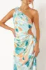 Leighton One Shoulder Midi Dress - Light Blue sold by Petal & Pup