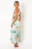 Leighton One Shoulder Midi Dress - Light Blue sold by Petal & Pup