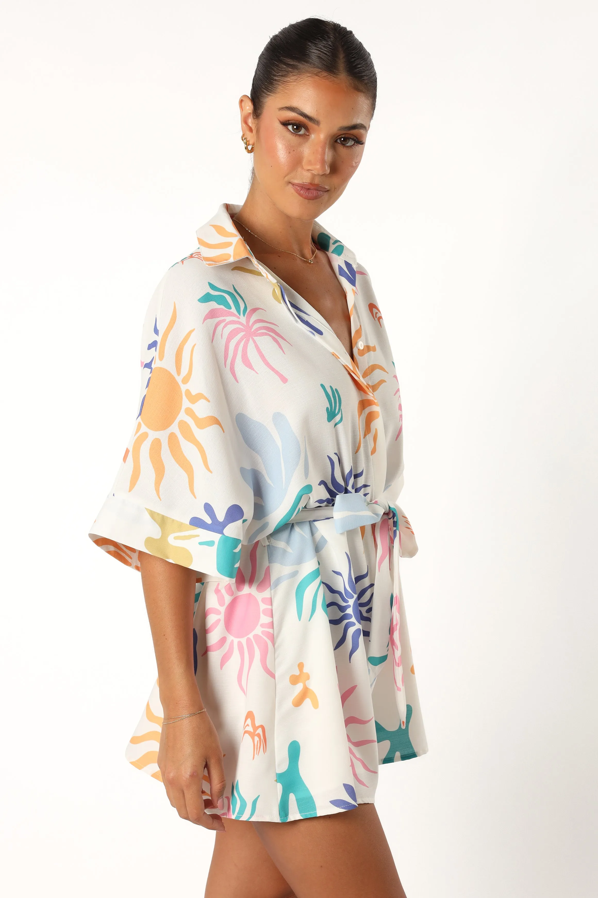 Talia Romper - Multi sold by Petal & Pup product image thumbnail 5