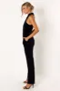 Liberty Velvet Jumpsuit - Black sold by Petal & Pup