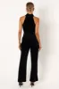 Liberty Velvet Jumpsuit - Black sold by Petal & Pup