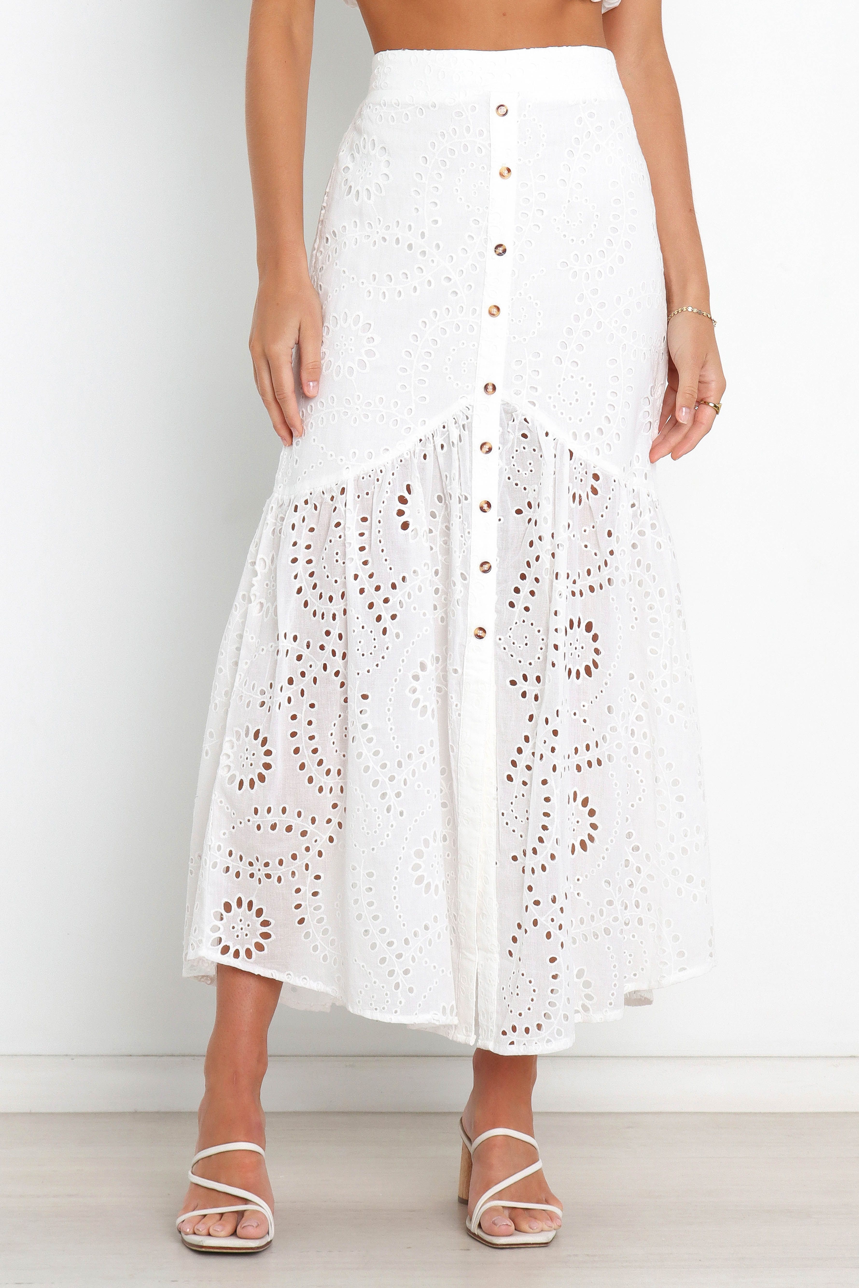 Giselle Skirt - White sold by Petal & Pup product image thumbnail 7