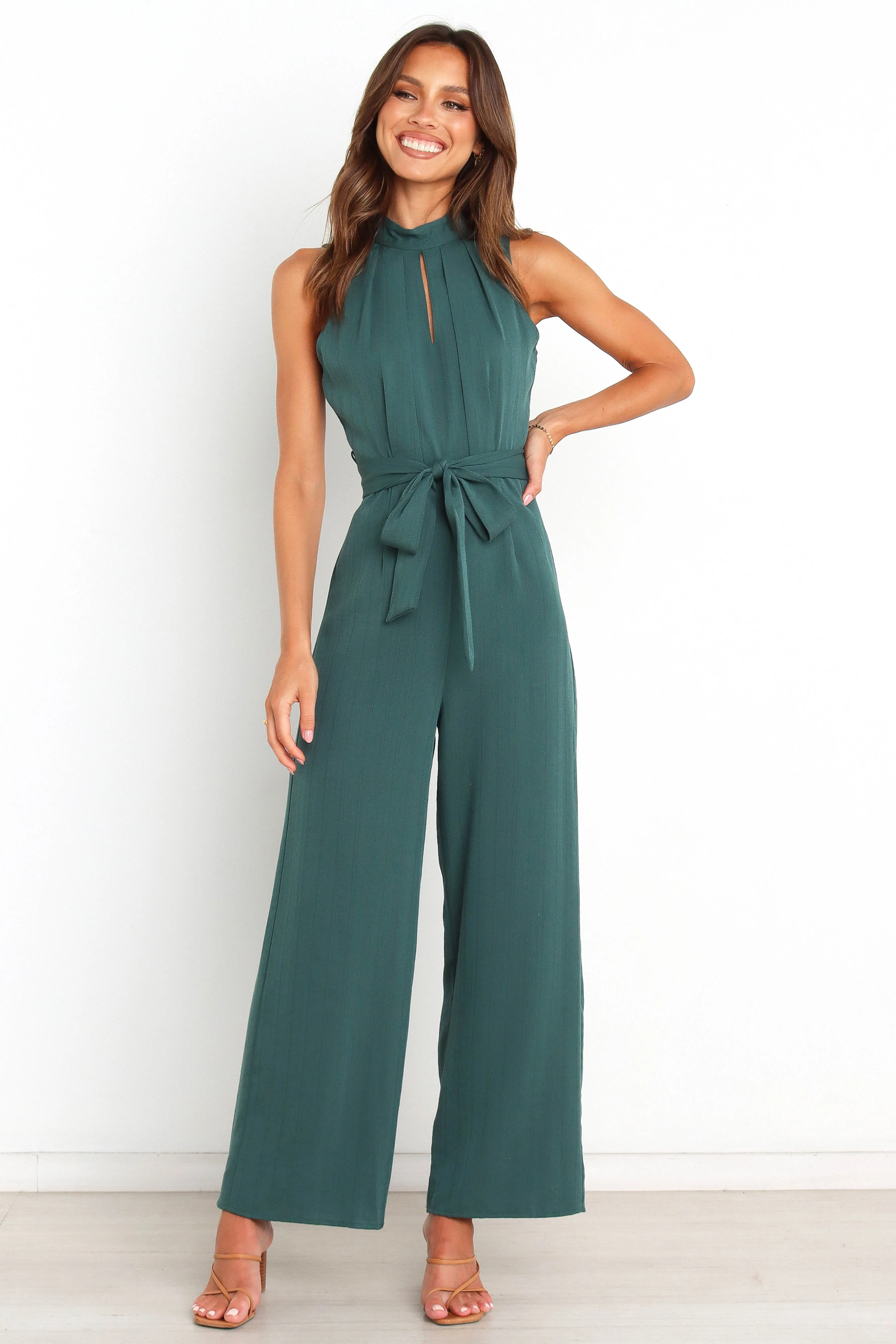 Renee Jumpsuit - Emerald sold by Petal & Pup product image thumbnail 2