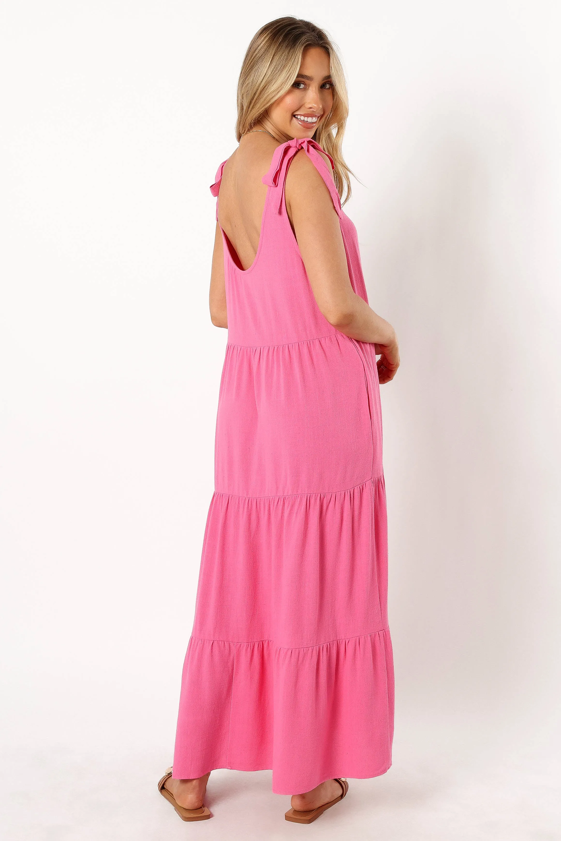 Marcy Midi Dress - Pink sold by Petal & Pup product image thumbnail 5