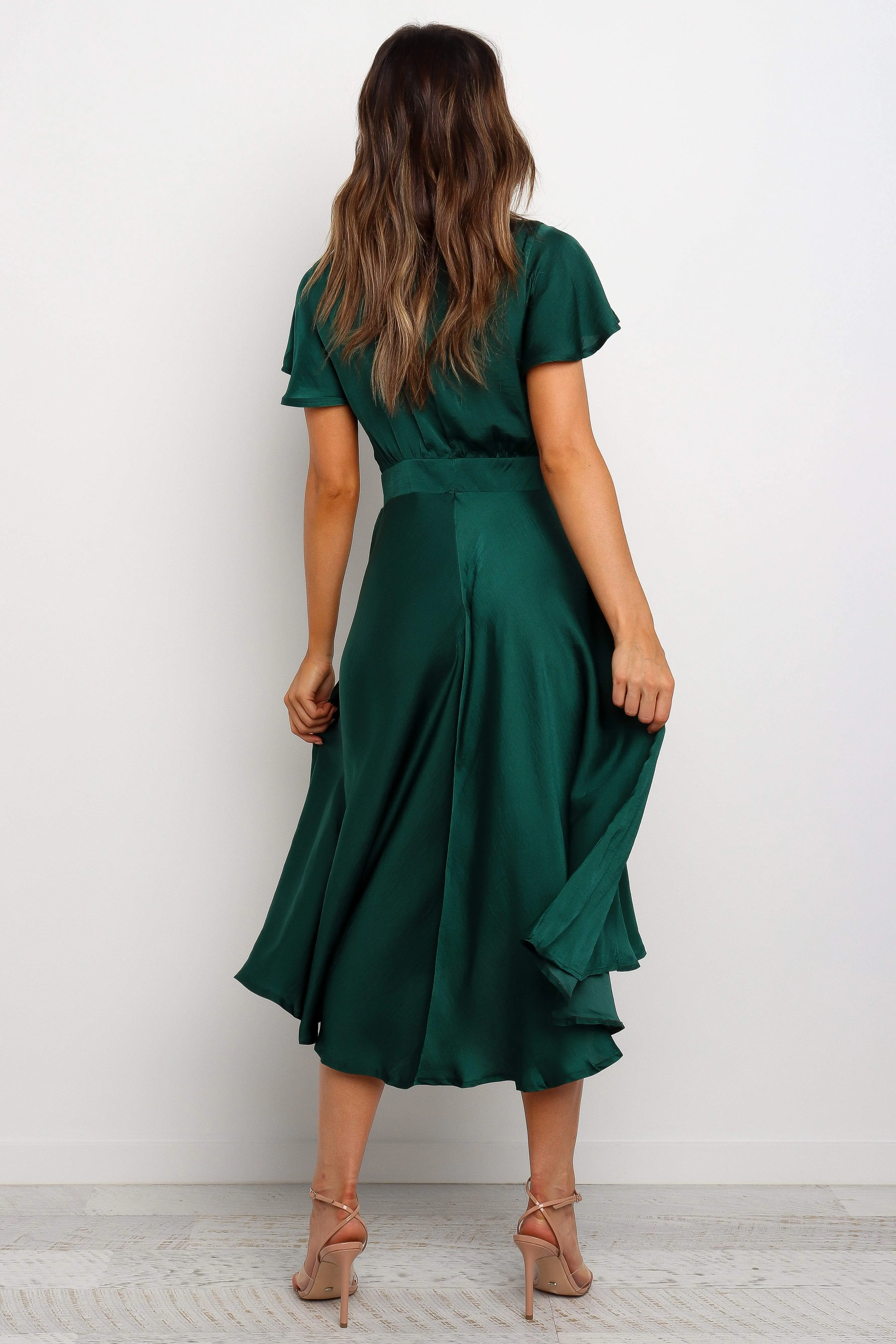 Montrose Dress - Emerald sold by Petal & Pup product image thumbnail 5