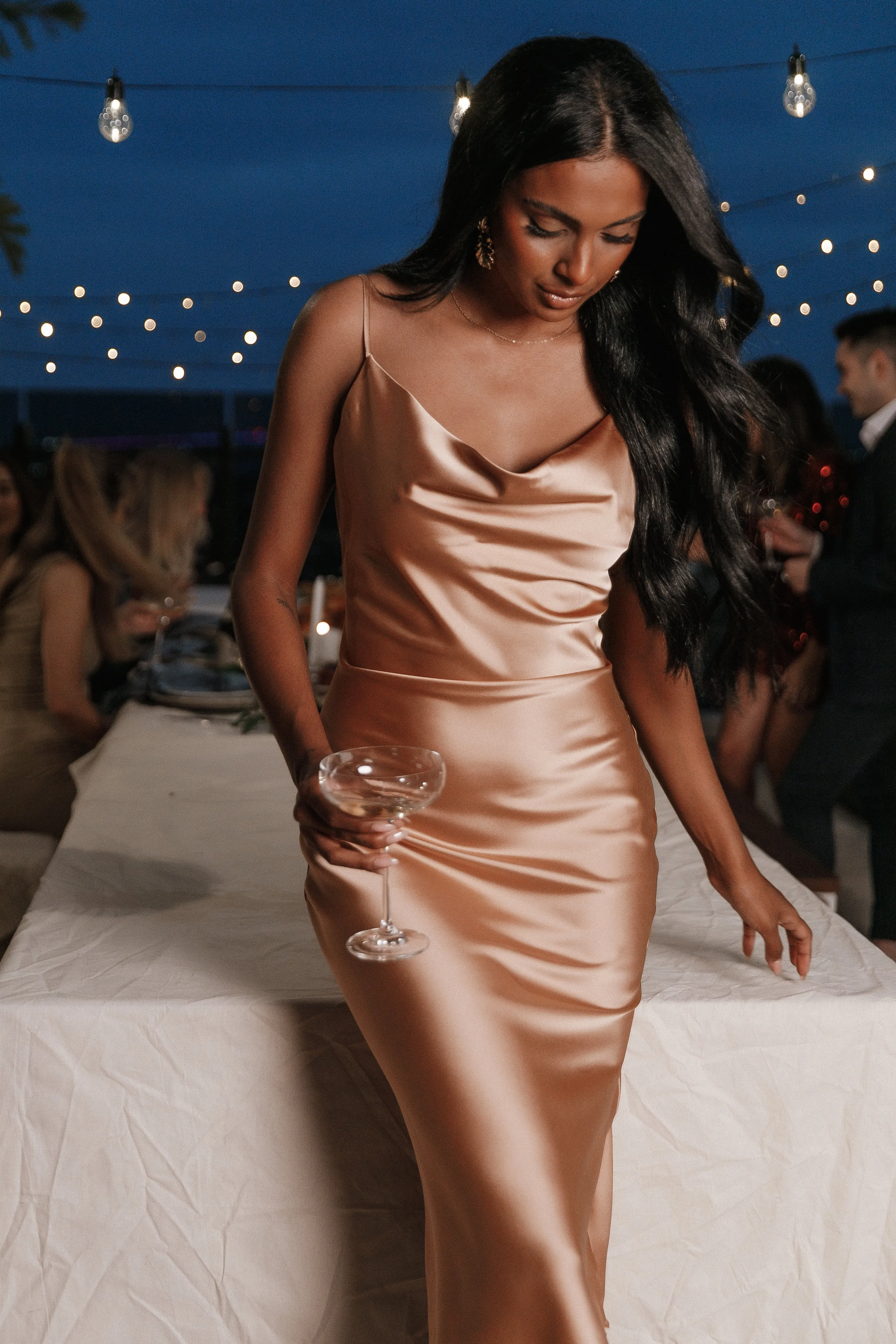 Persia Dress - Gold sold by Petal & Pup product image thumbnail 2