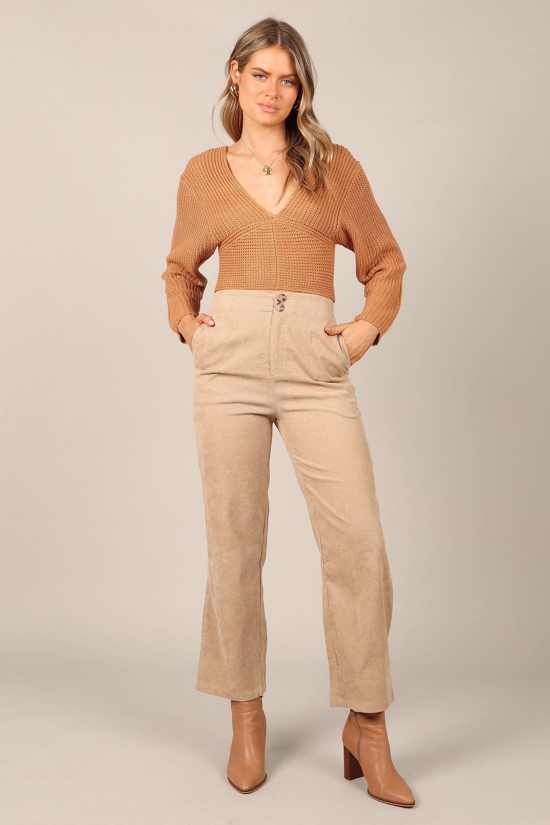 Springfield Pants - Beige sold by Petal & Pup