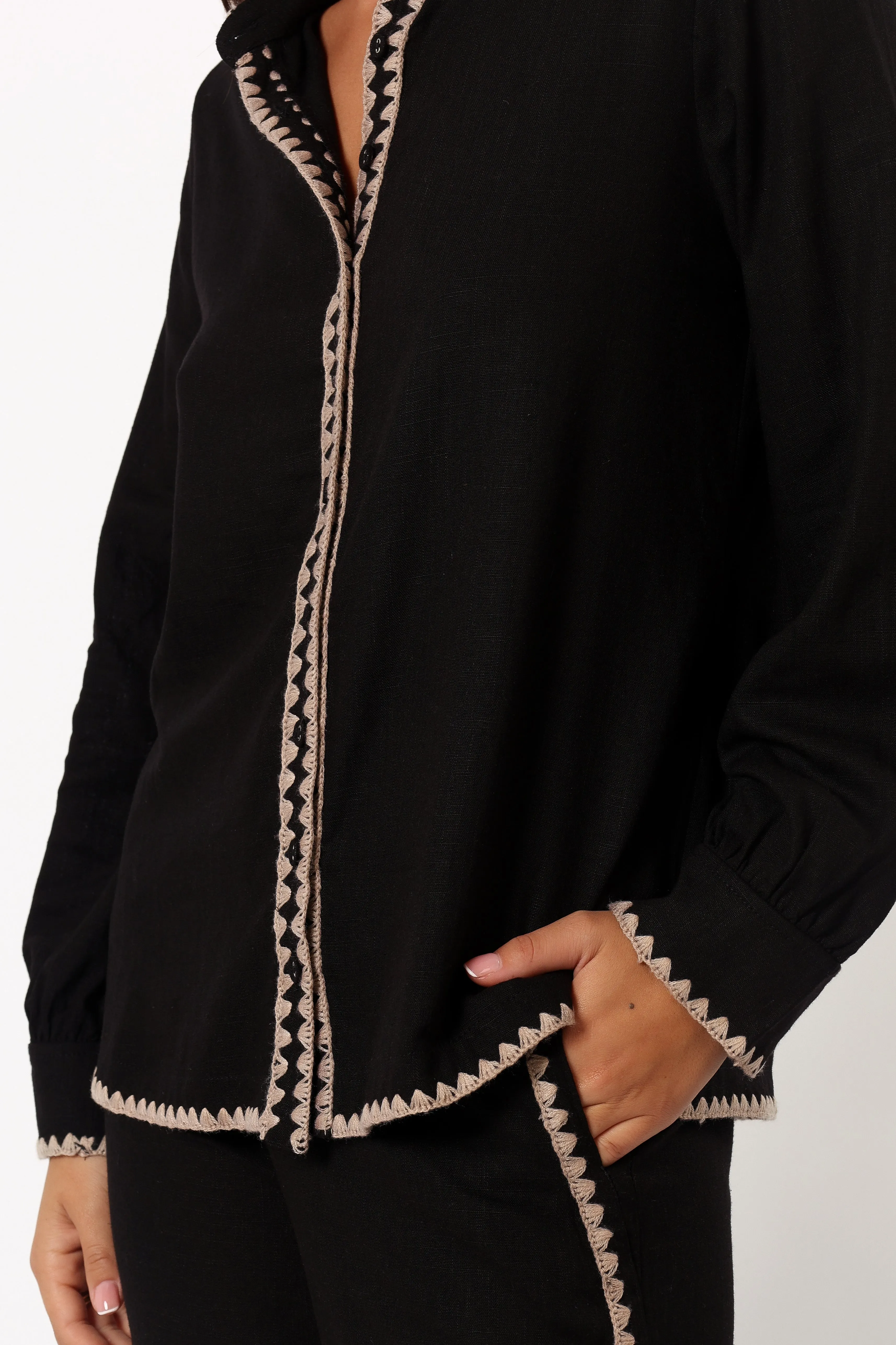 Calyse Top - Black sold by Petal & Pup product image thumbnail 2