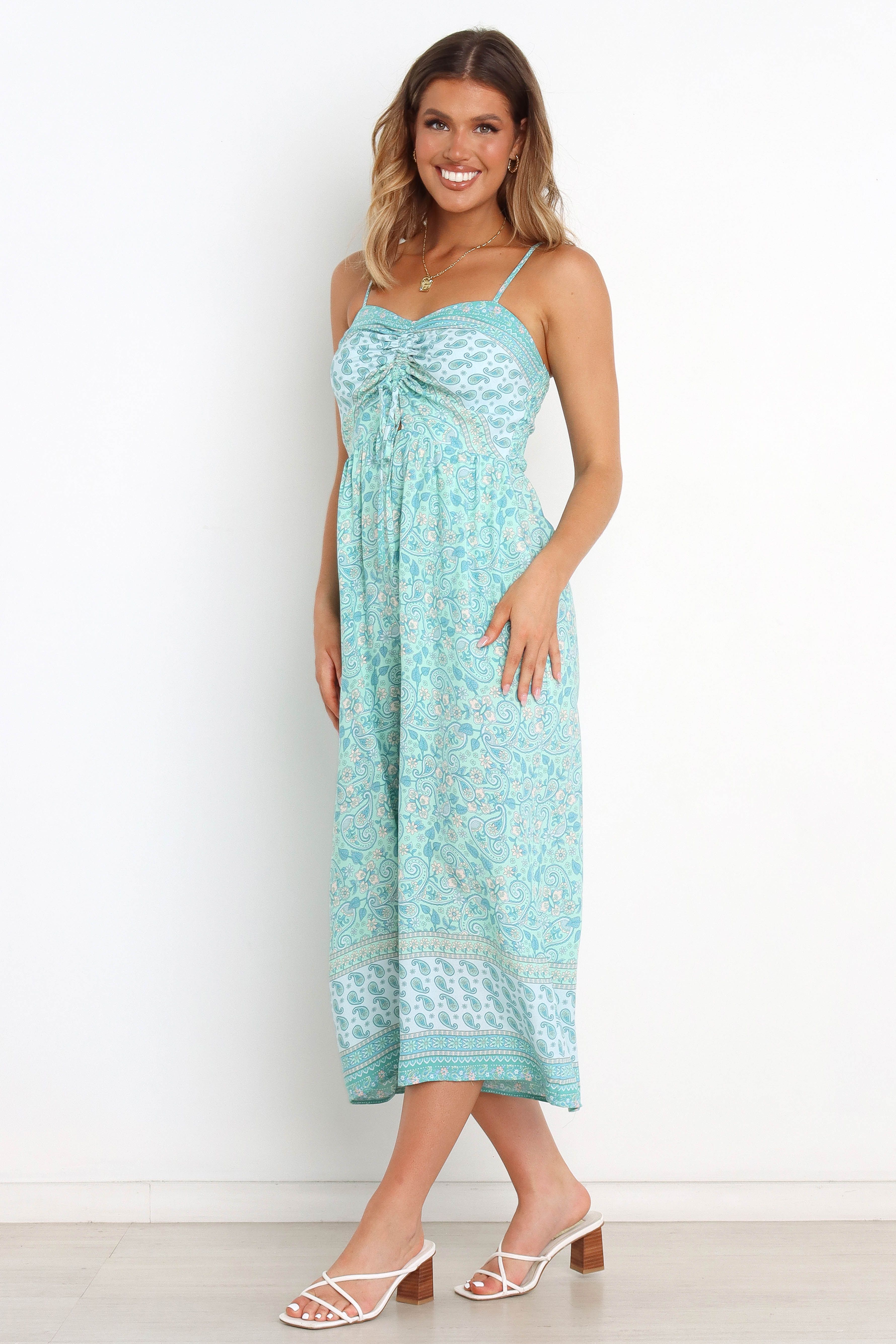 Elissa Jumpsuit - Blue sold by Petal & Pup product image thumbnail 3