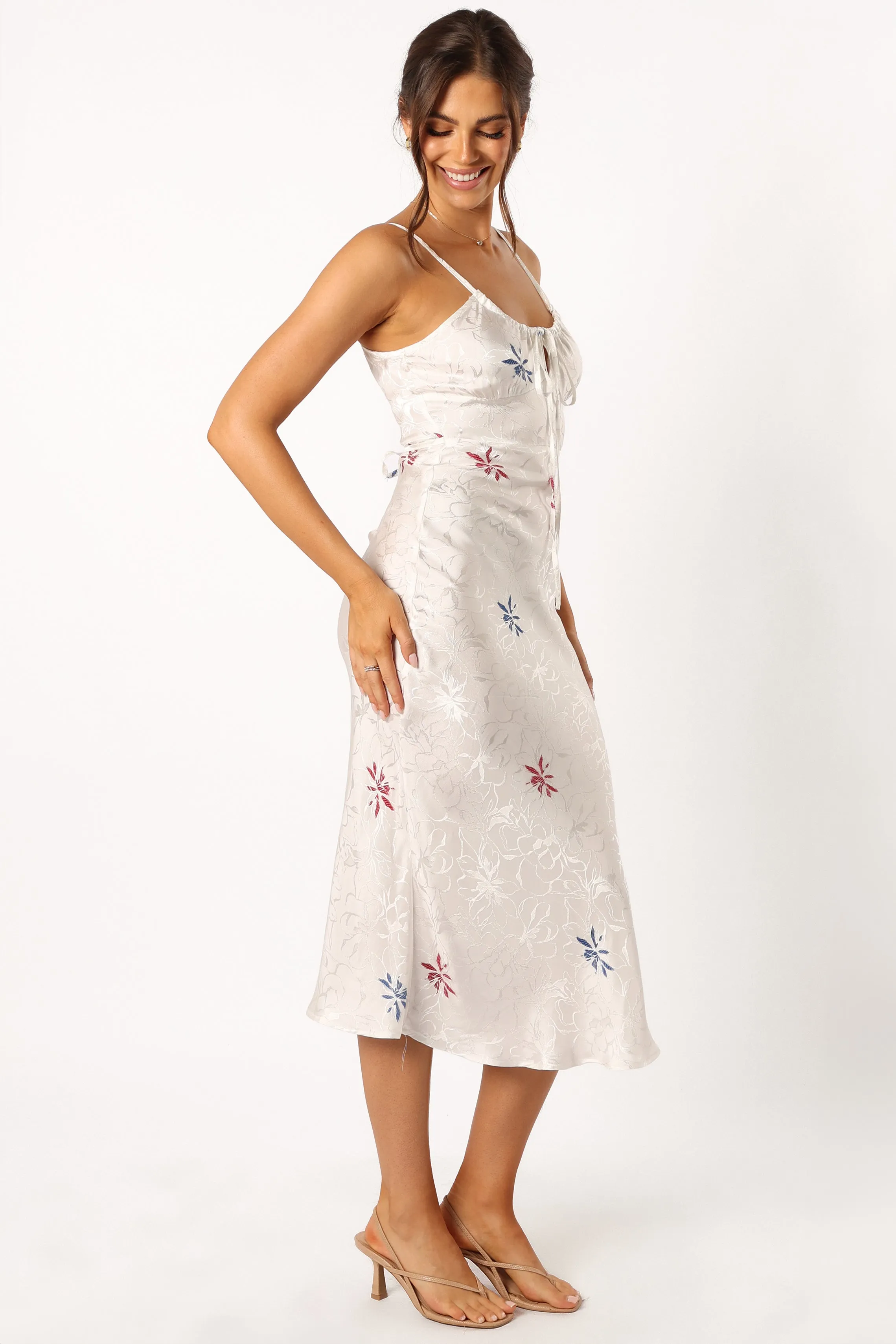 Rosa Midi Dress - White sold by Petal & Pup product image thumbnail 5