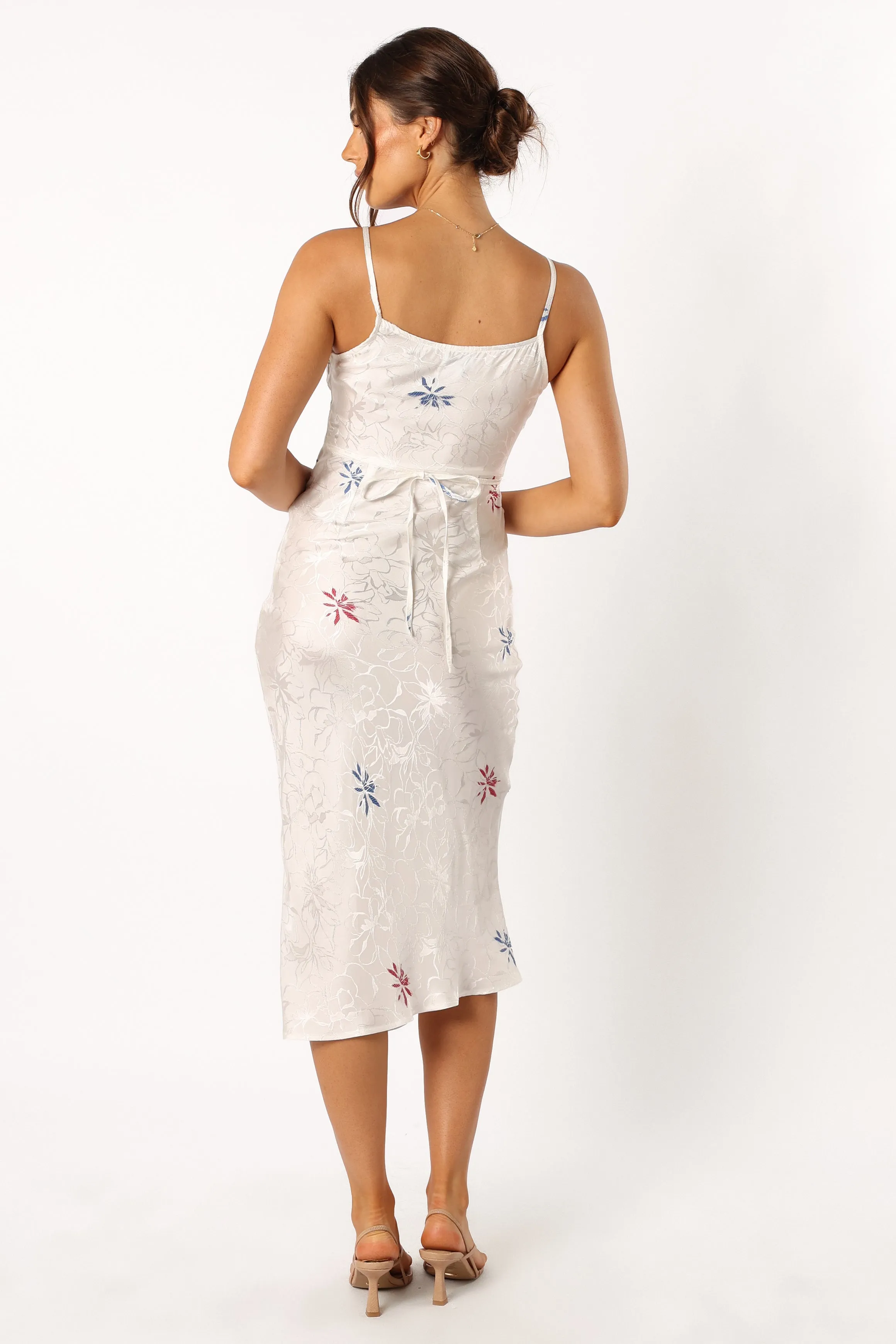 Rosa Midi Dress - White sold by Petal & Pup product image thumbnail 4