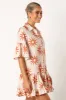 Ren Long Sleeve Mini Dress - Soleil sold by Petal & Pup