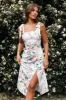 Laurel Dress - Blue Floral sold by Petal & Pup