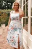 Laurel Dress - Blue Floral sold by Petal & Pup