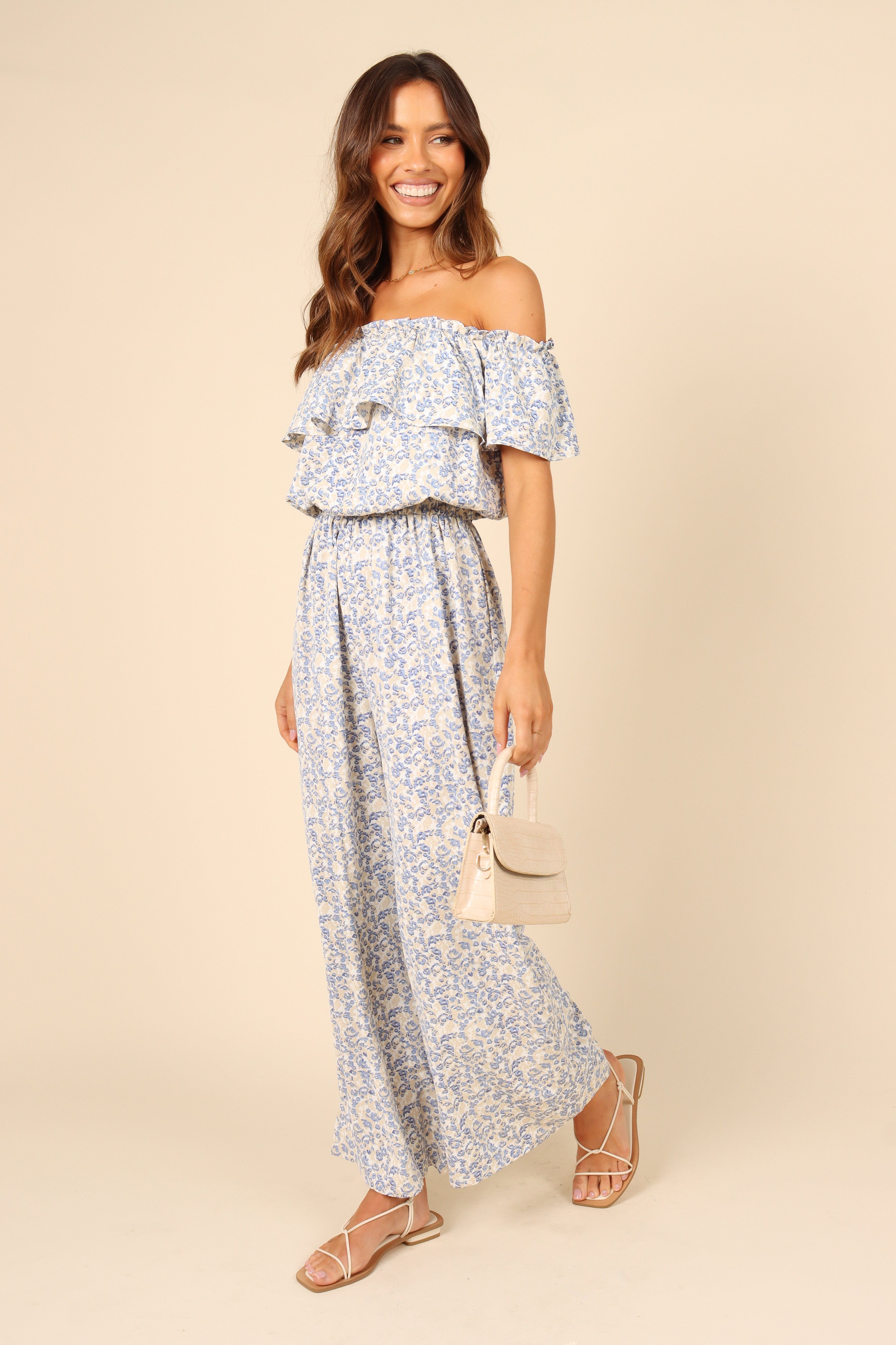 Sessi Jumpsuit - Blue sold by Petal & Pup product image thumbnail 3