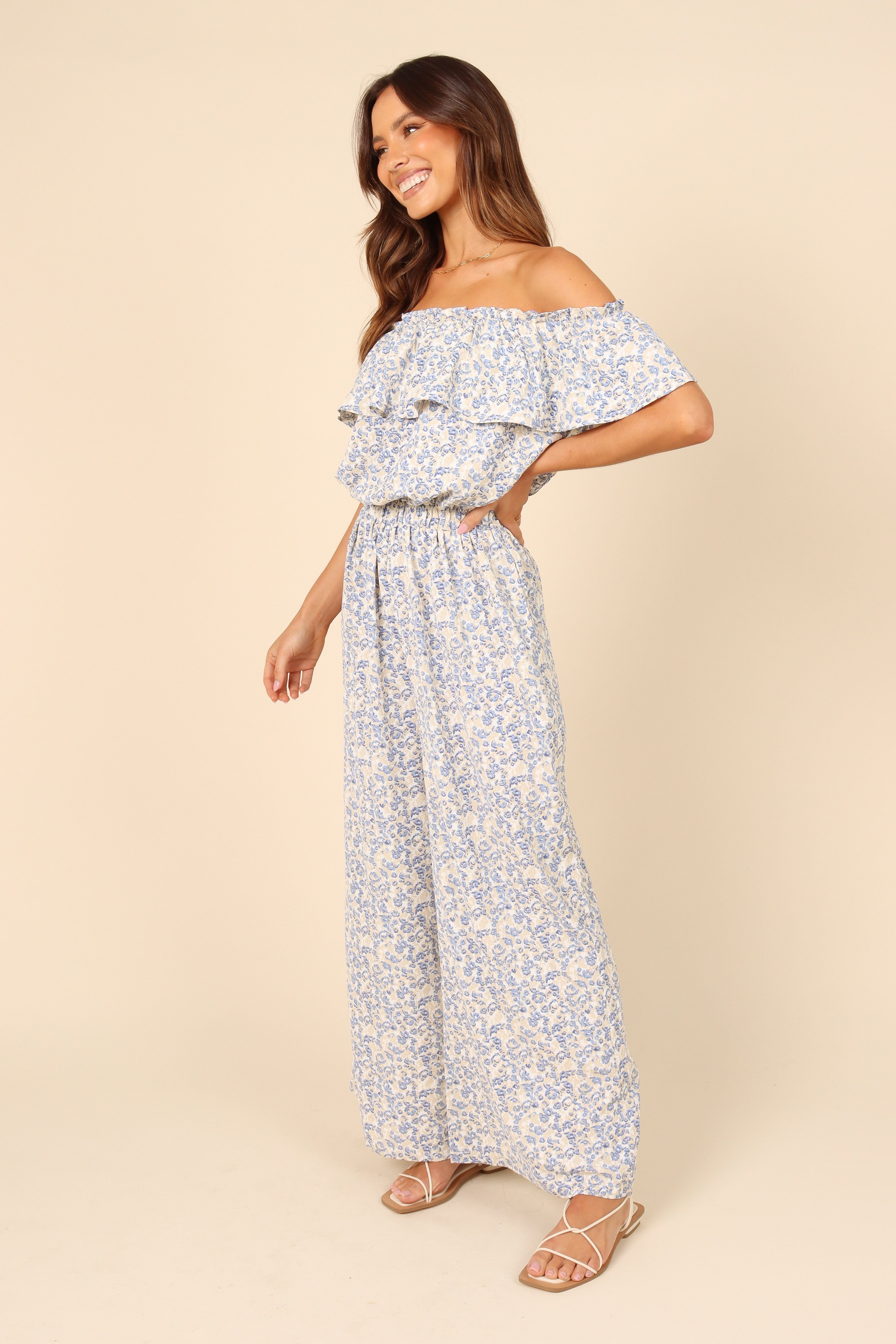 Sessi Jumpsuit - Blue sold by Petal & Pup product image thumbnail 5