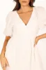 Lulee Mini Dress - White sold by Petal & Pup