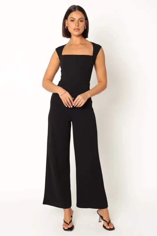 Iris Jumpsuit - Black sold by Petal & Pup