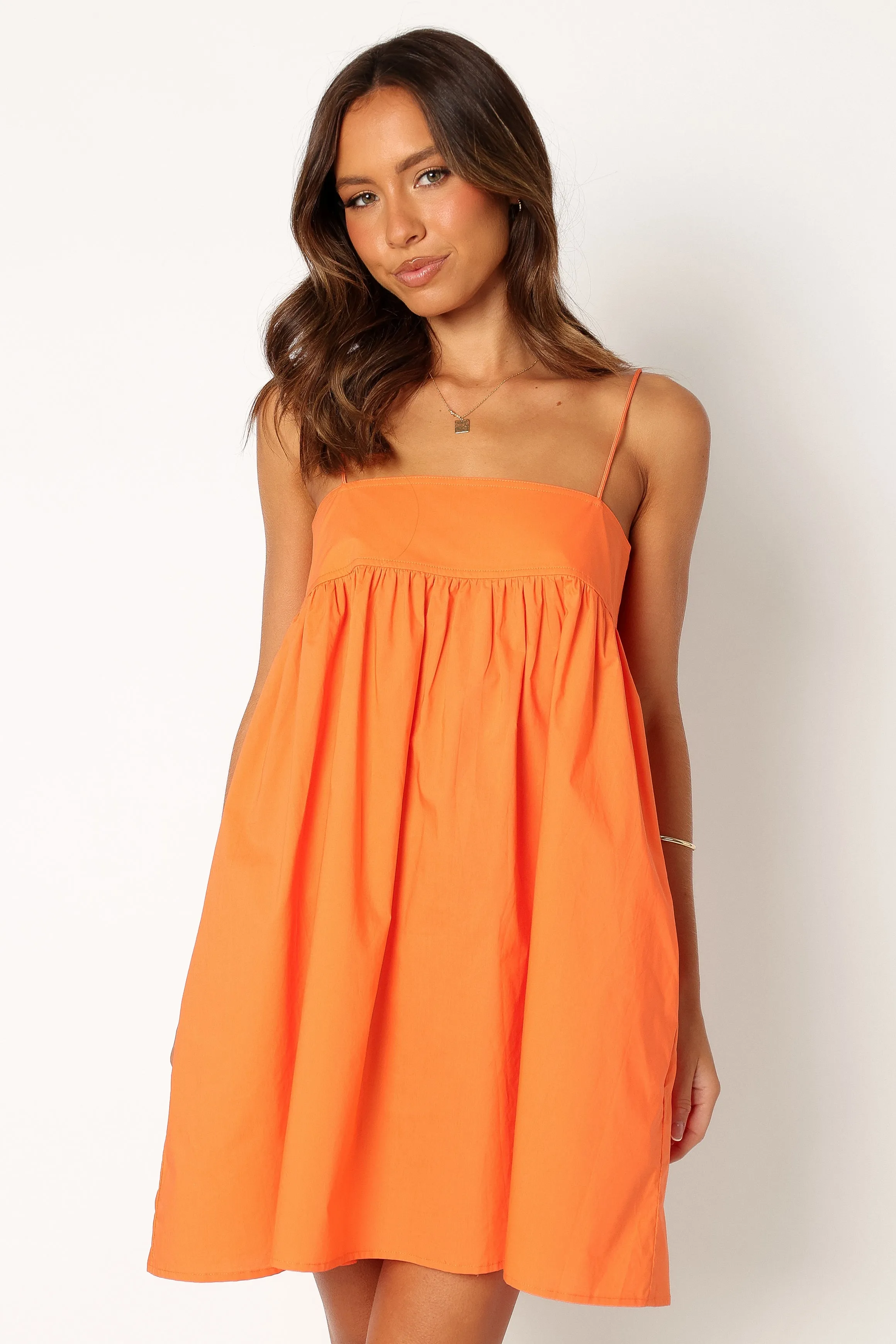 Serina Mini Dress - Orange sold by Petal & Pup product image thumbnail 4