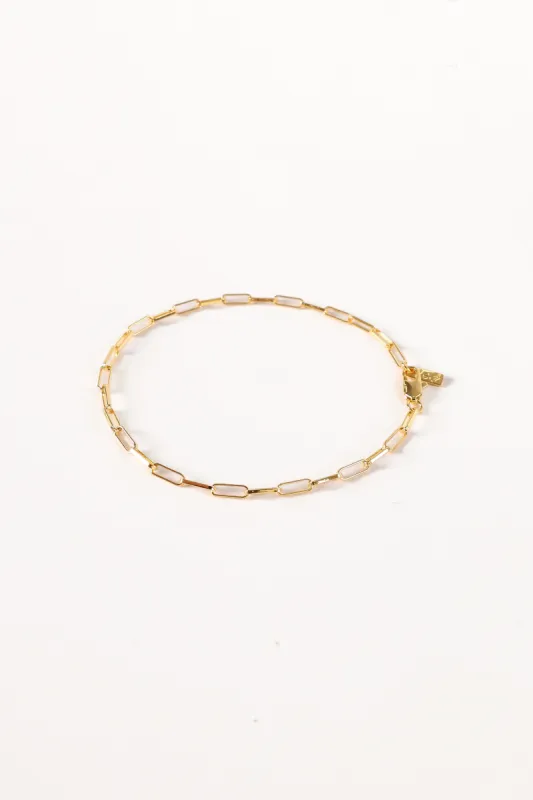 Gemma Bracelet - Gold sold by Petal & Pup