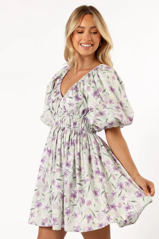 Tenaya Mini Dress - Lavender sold by Petal & Pup