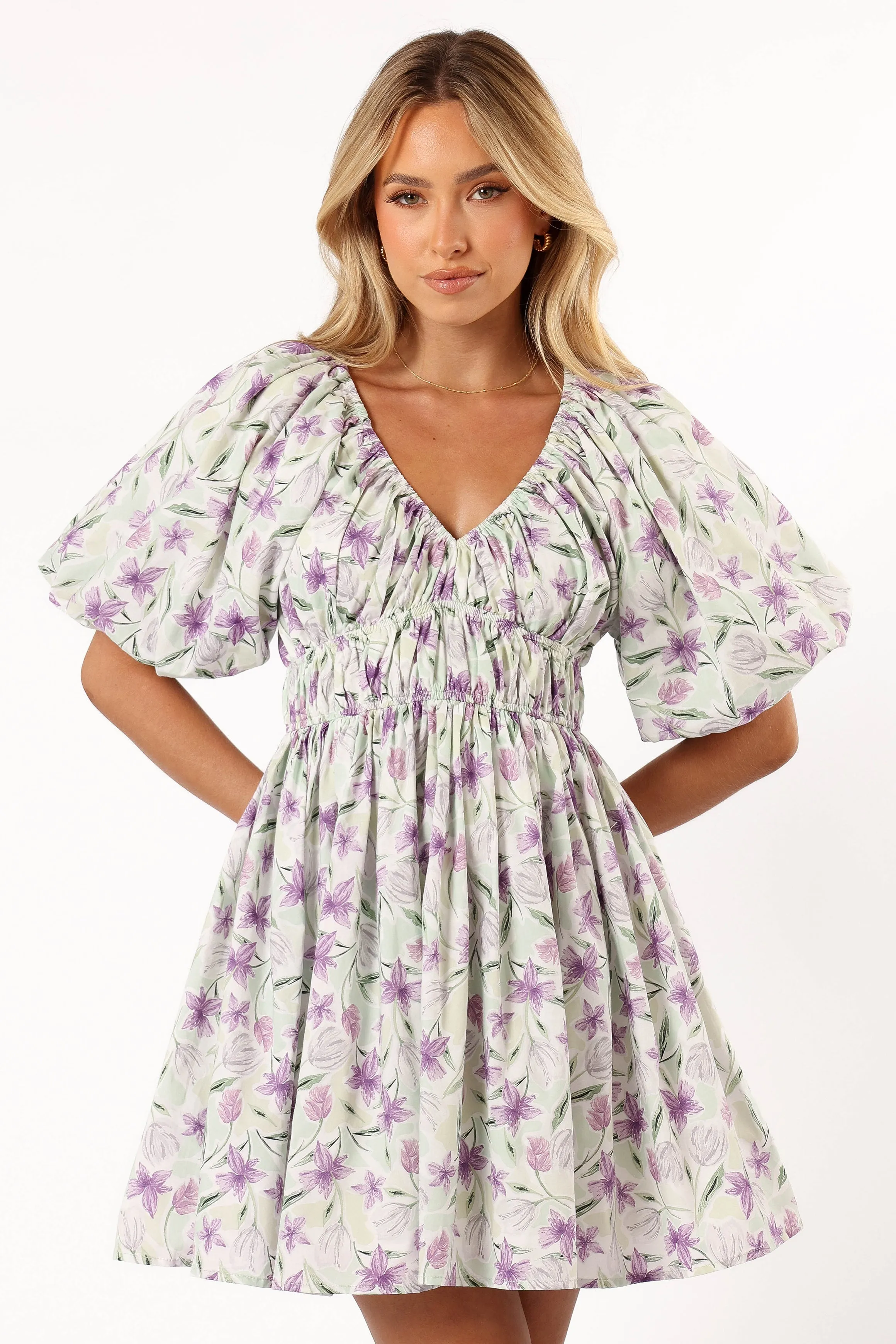 Tenaya Mini Dress - Lavender sold by Petal & Pup product image thumbnail 4