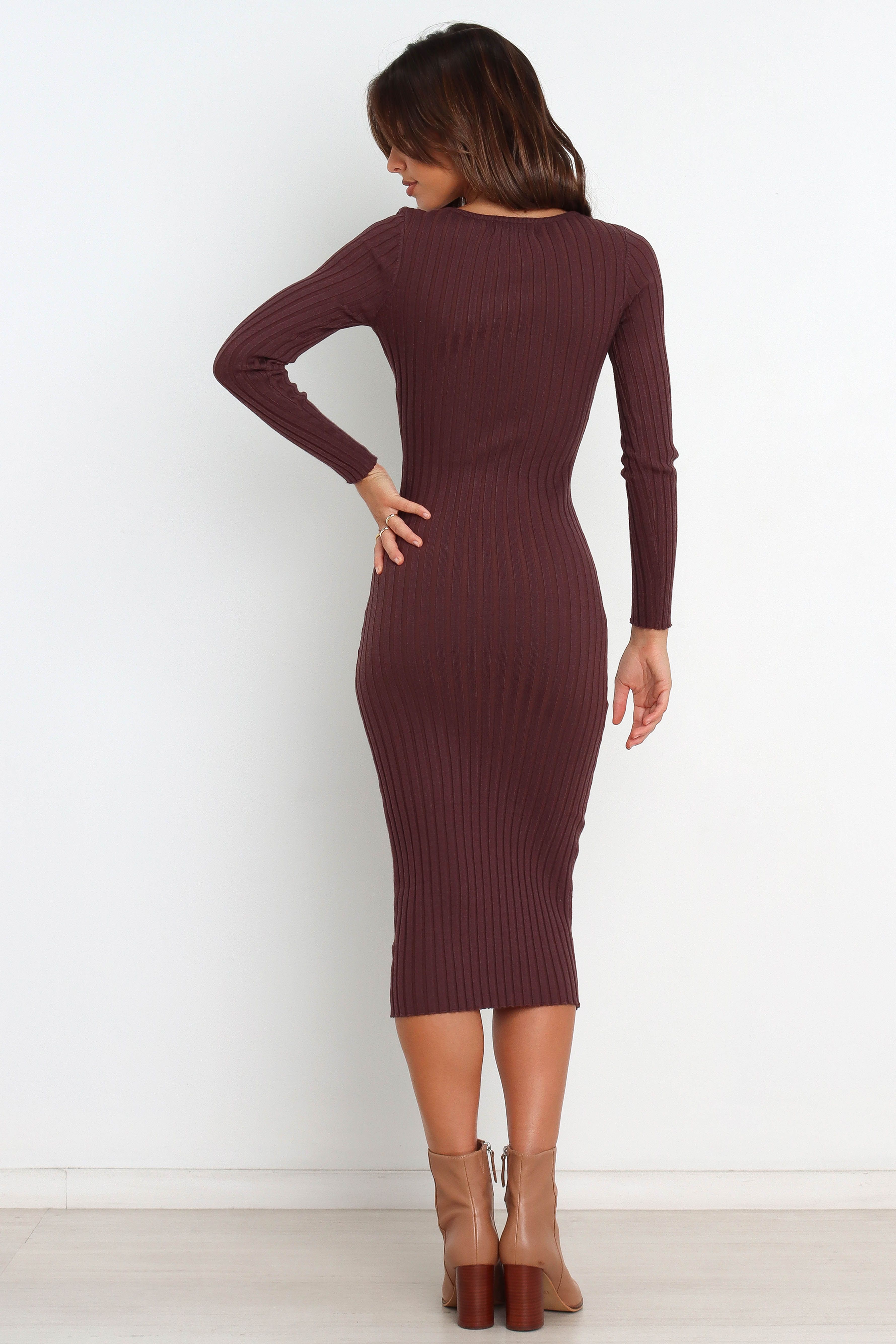 Irena Dress - Brown sold by Petal & Pup product image thumbnail 6