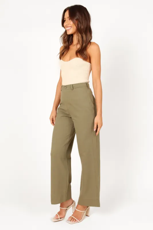 Lawrence Pant - Olive Green sold by Petal & Pup