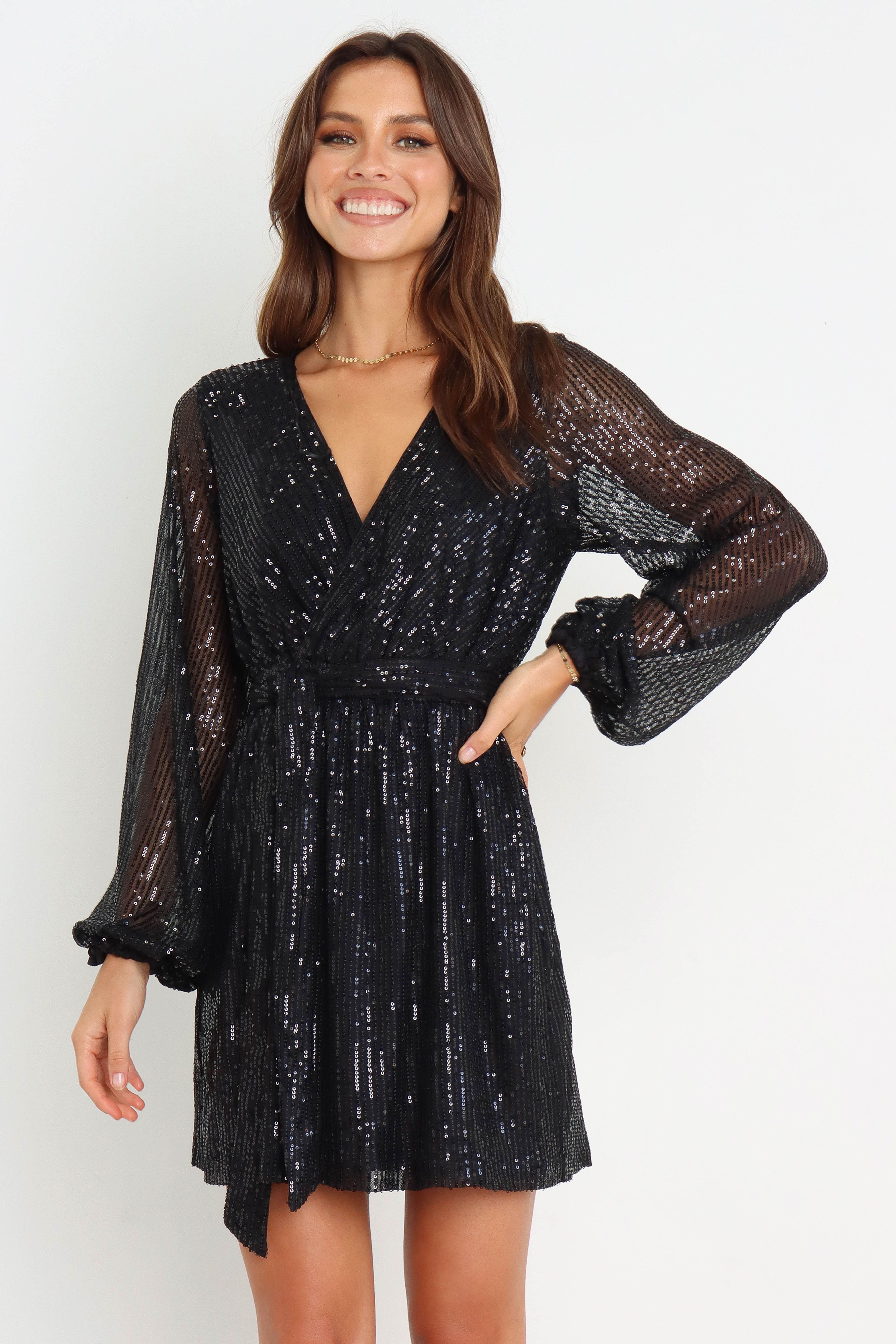 Glitz Dress - Black sold by Petal & Pup product image thumbnail 10