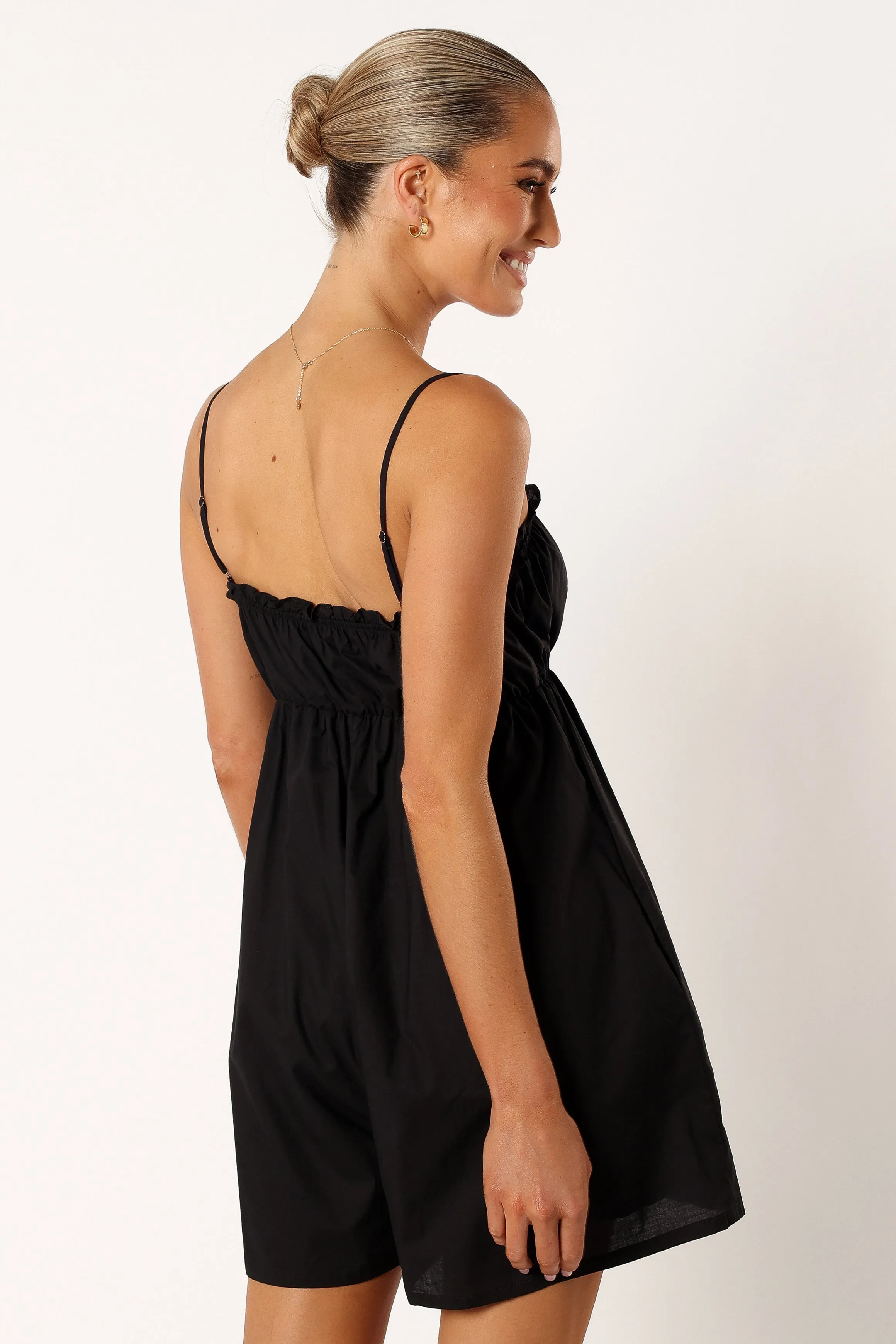 Estelle Romper - Black sold by Petal & Pup product image thumbnail 3