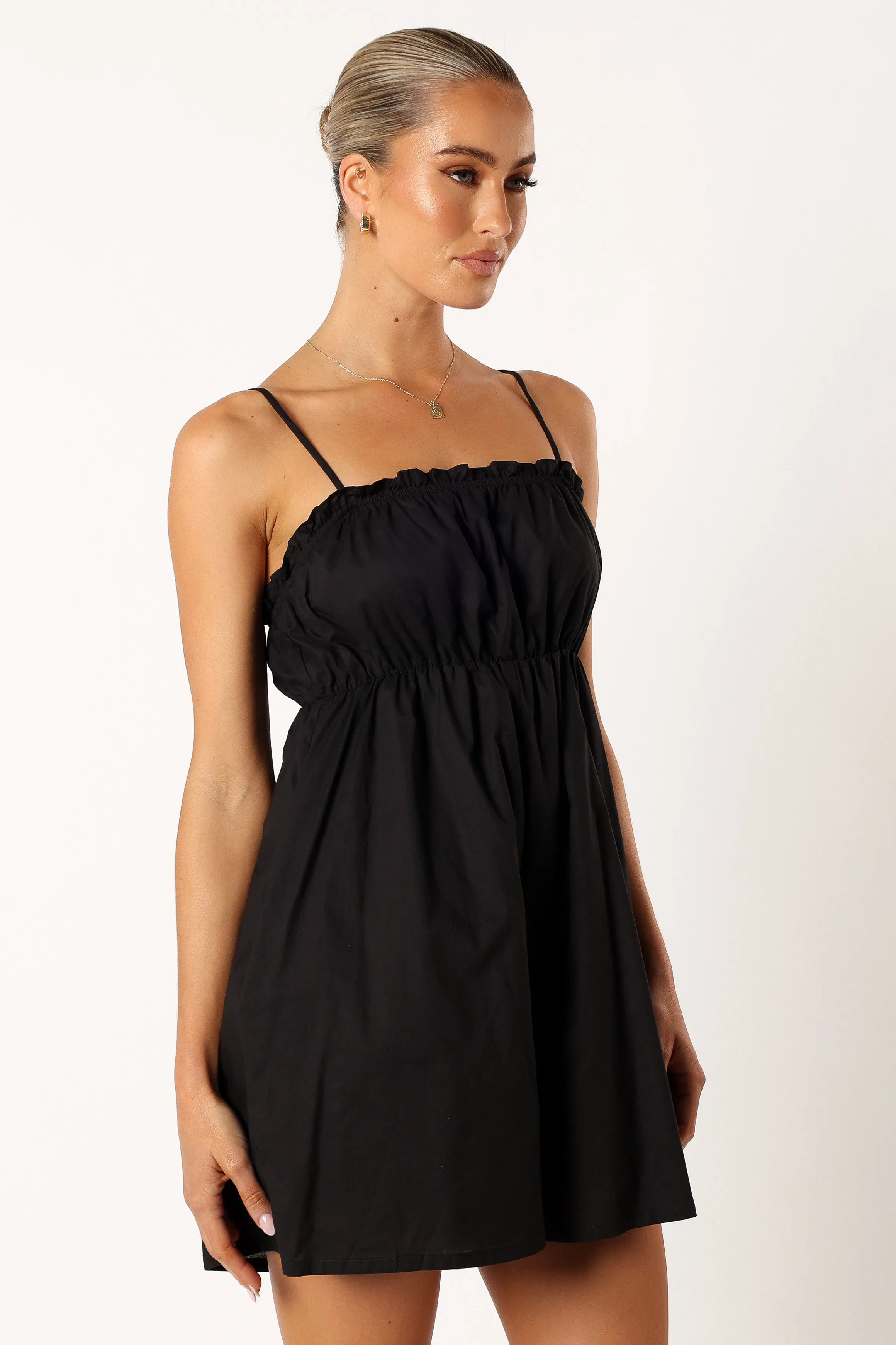 Estelle Romper - Black sold by Petal & Pup product image thumbnail 4