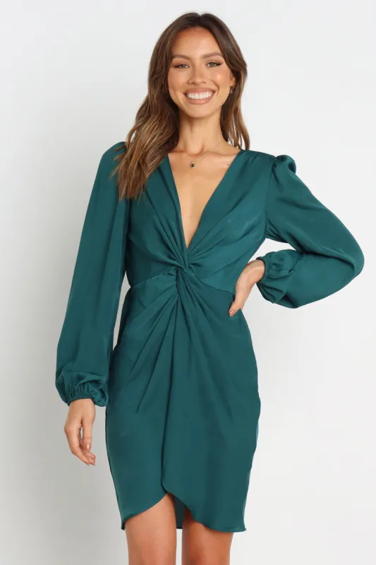 Kataleya Dress - Emerald sold by Petal & Pup