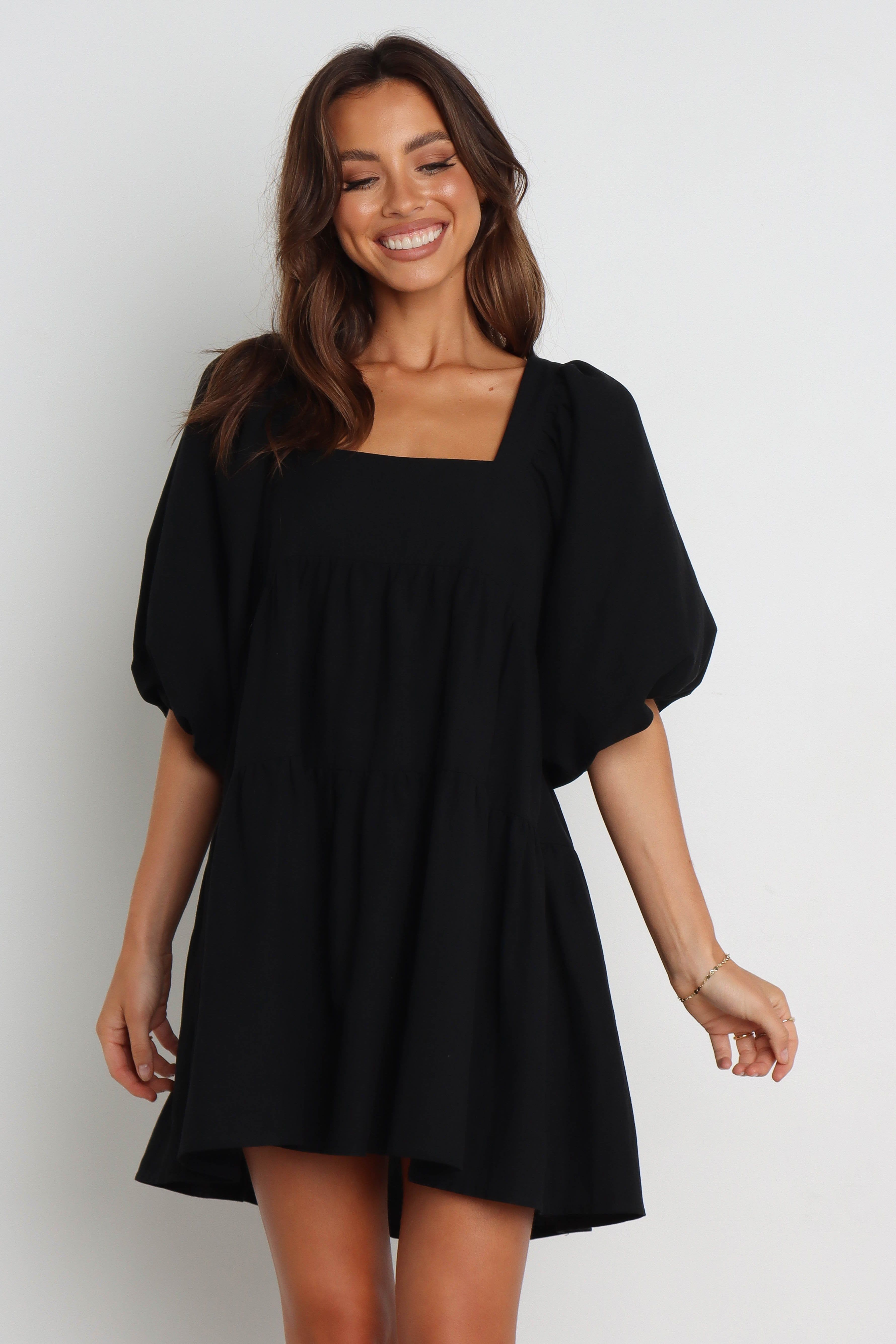 Juliette Dress - Black sold by Petal & Pup product image thumbnail 7