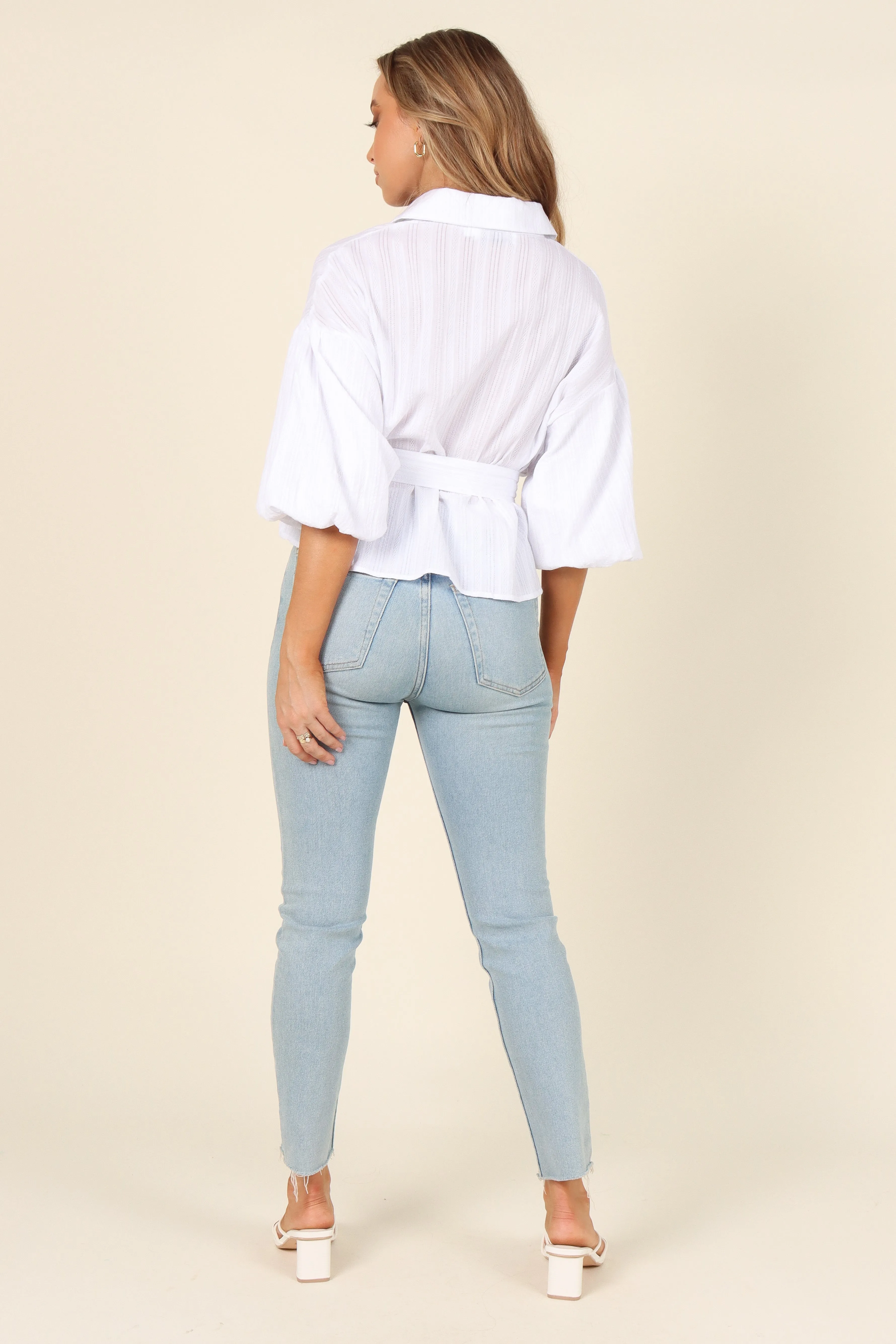 Sofia Top - White sold by Petal & Pup product image thumbnail 4