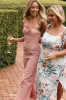 Daisy Strapless Jumpsuit - Dusty Rose sold by Petal & Pup