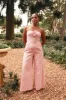 Daisy Strapless Jumpsuit - Dusty Rose sold by Petal & Pup