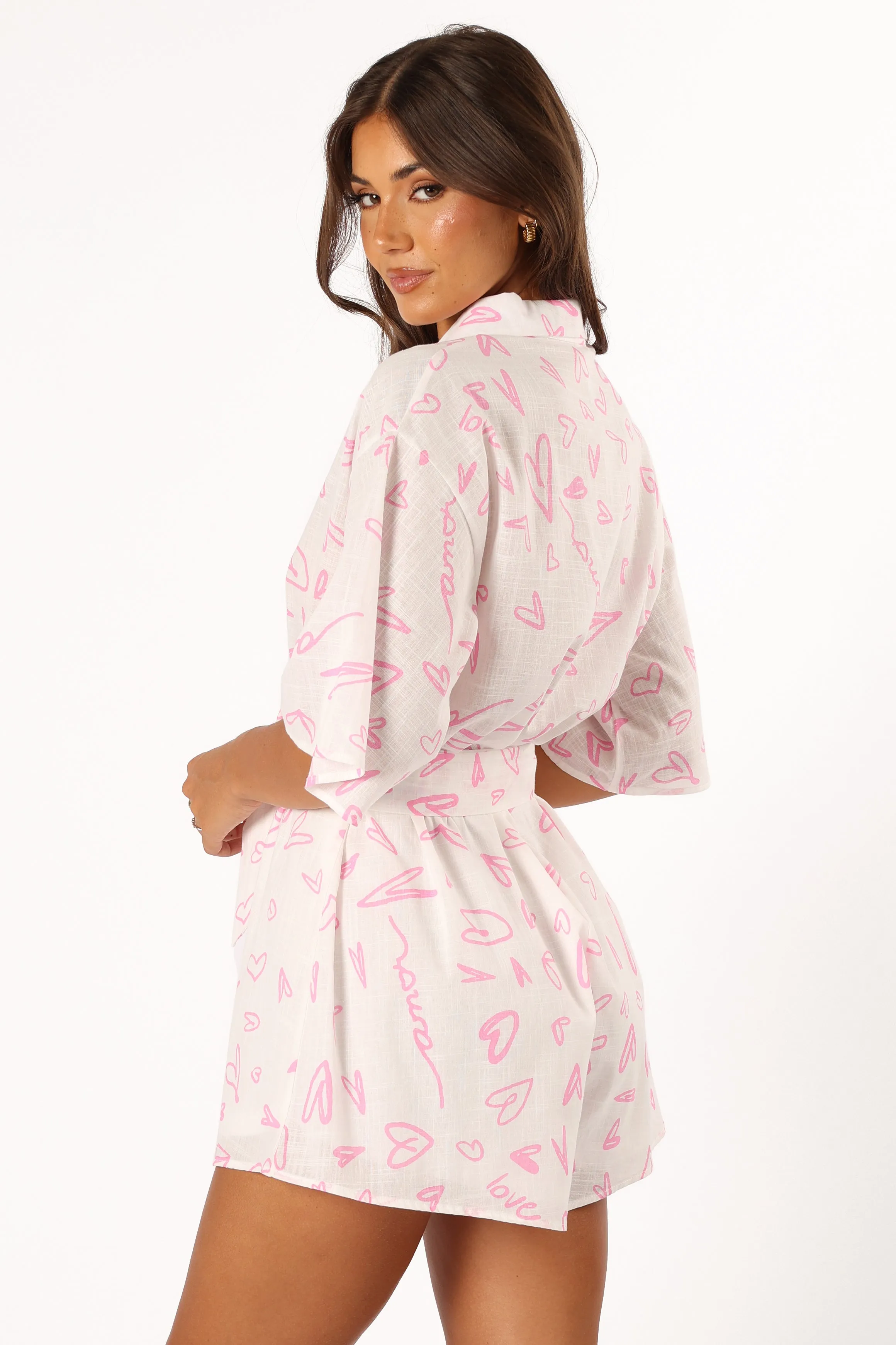 Kellie Romper - Amore Print sold by Petal & Pup product image thumbnail 5