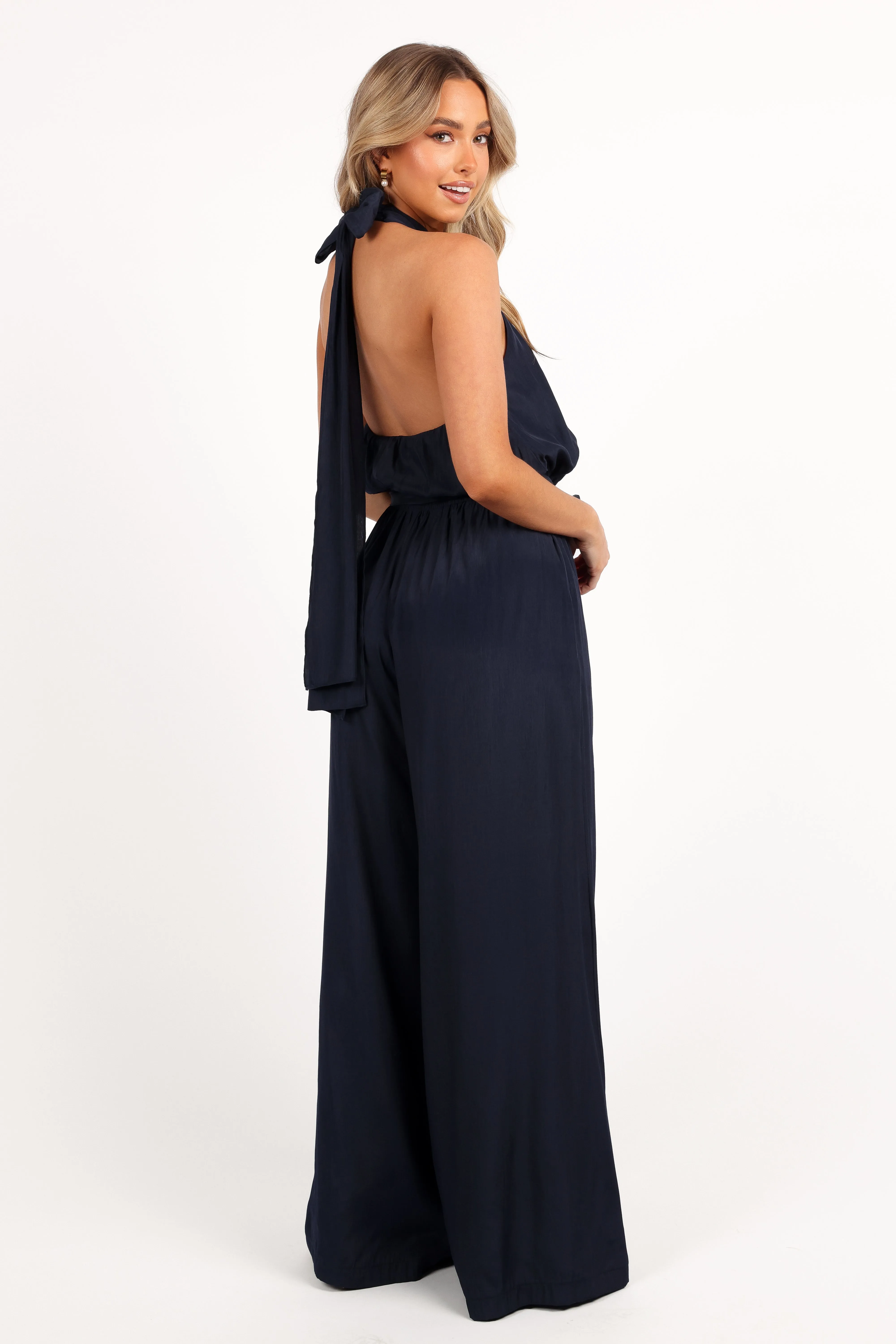 Lelia Jumpsuit - Navy sold by Petal & Pup product image thumbnail 5