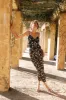Aurelia Two Piece Set - Black Floral sold by Petal & Pup