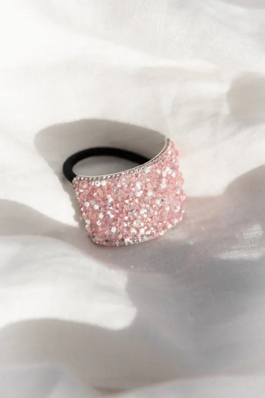 Athena Hair Tie - Pink sold by Petal & Pup